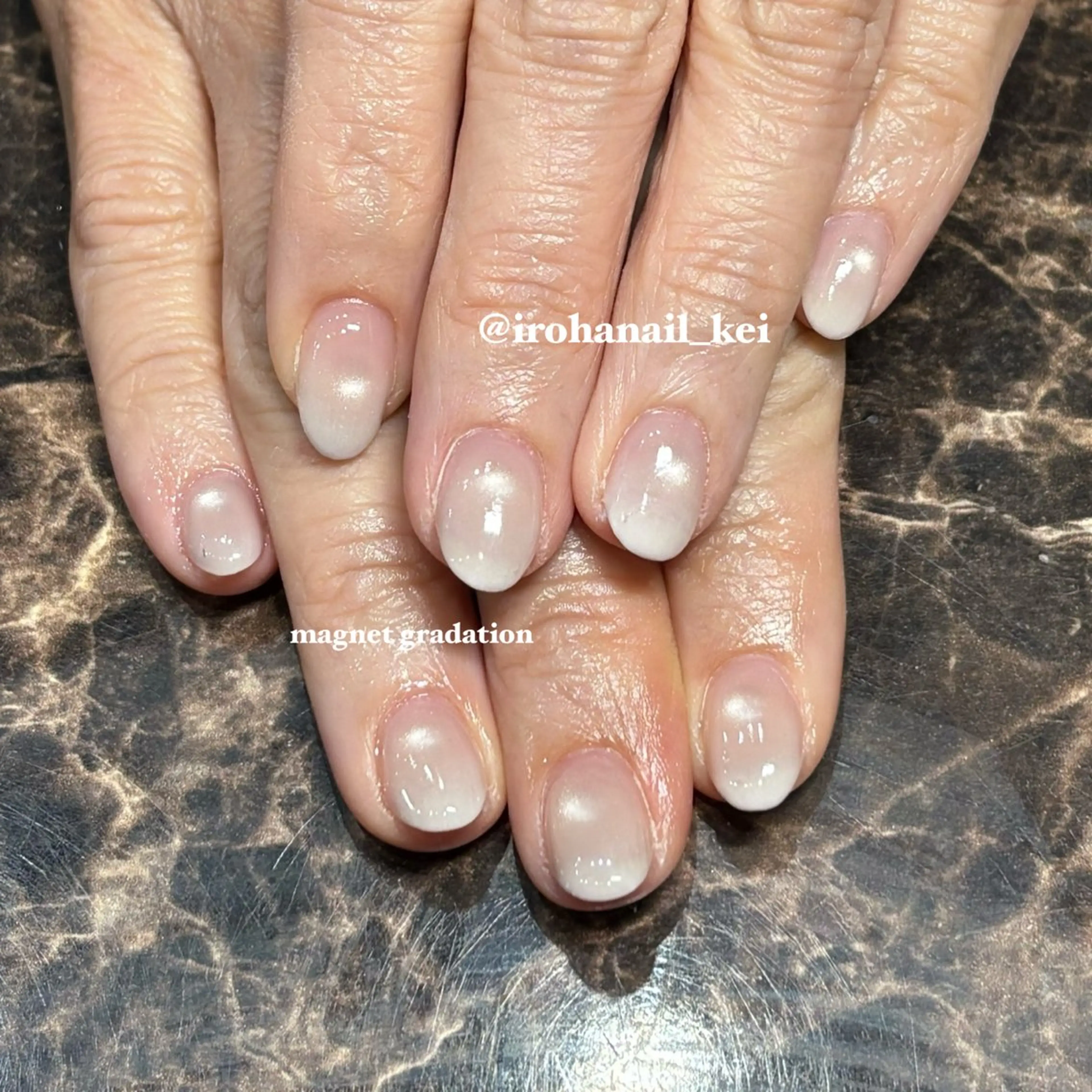 ネイル マグネットネイル IROHA NAIL_けい🐶のネイルデザイン