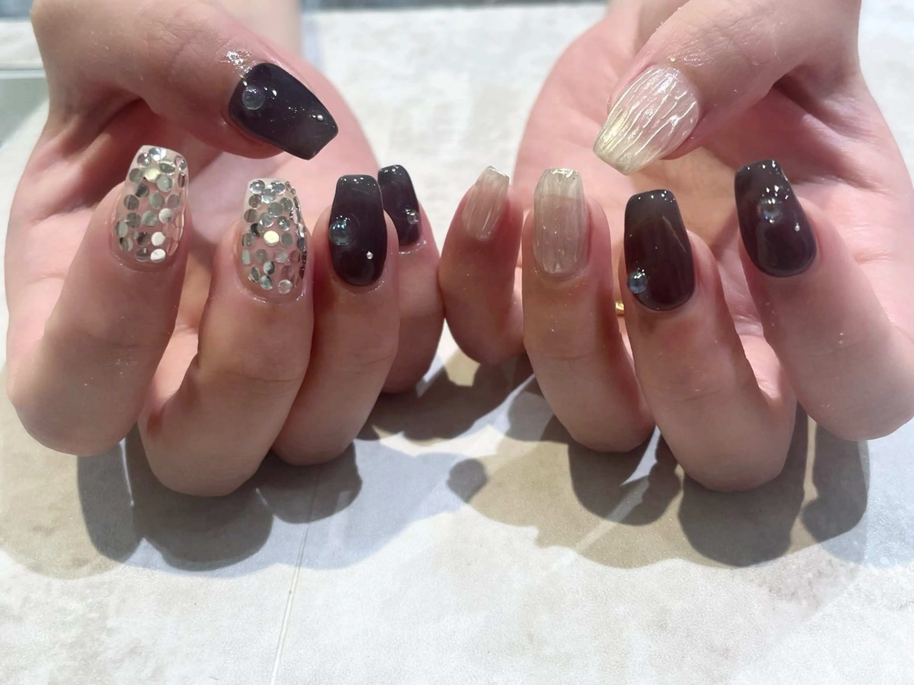 ネイル 舞田 苑香のネイルデザイン