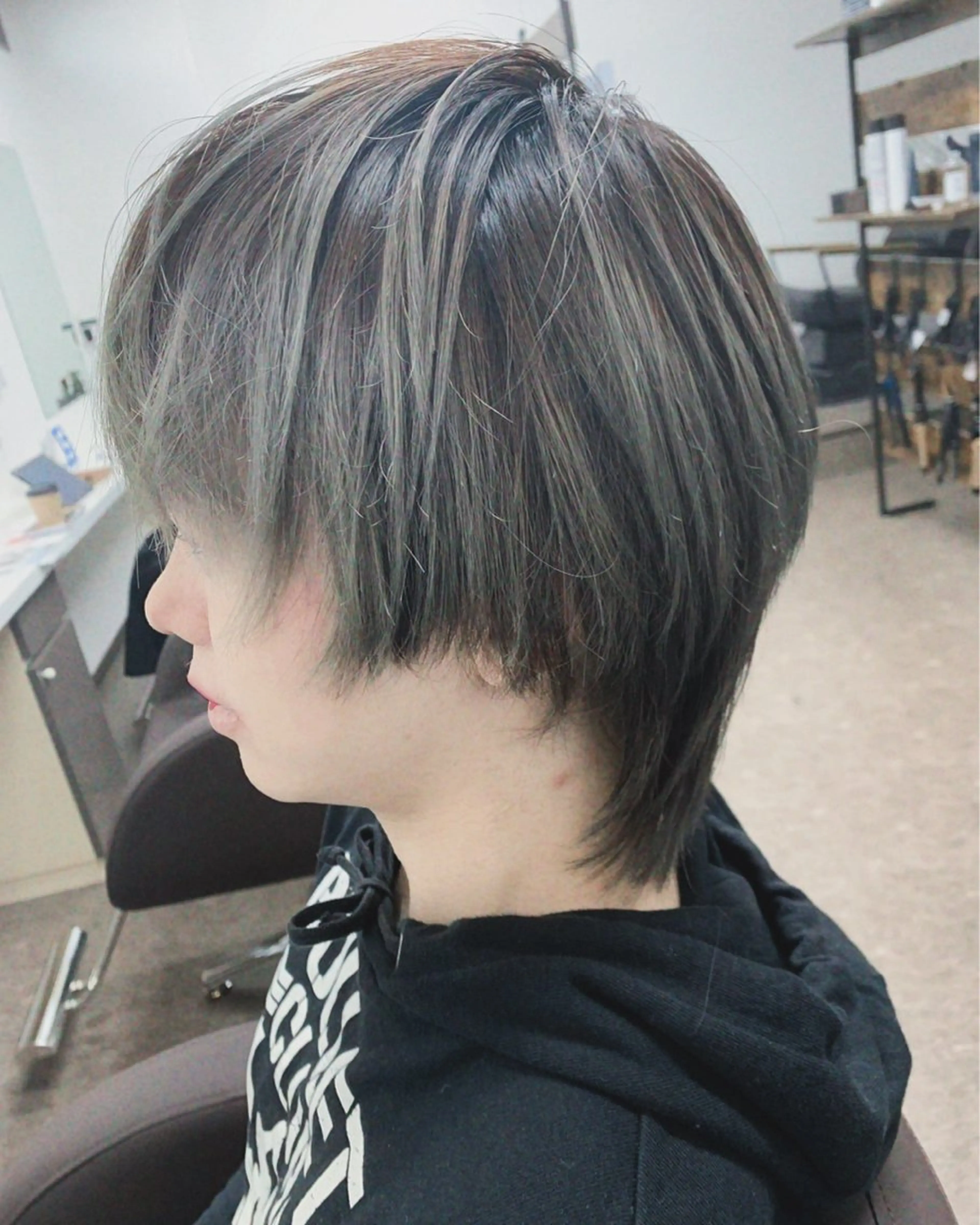 ミディアム メンズ Ebise Kazunoriのヘアスタイル