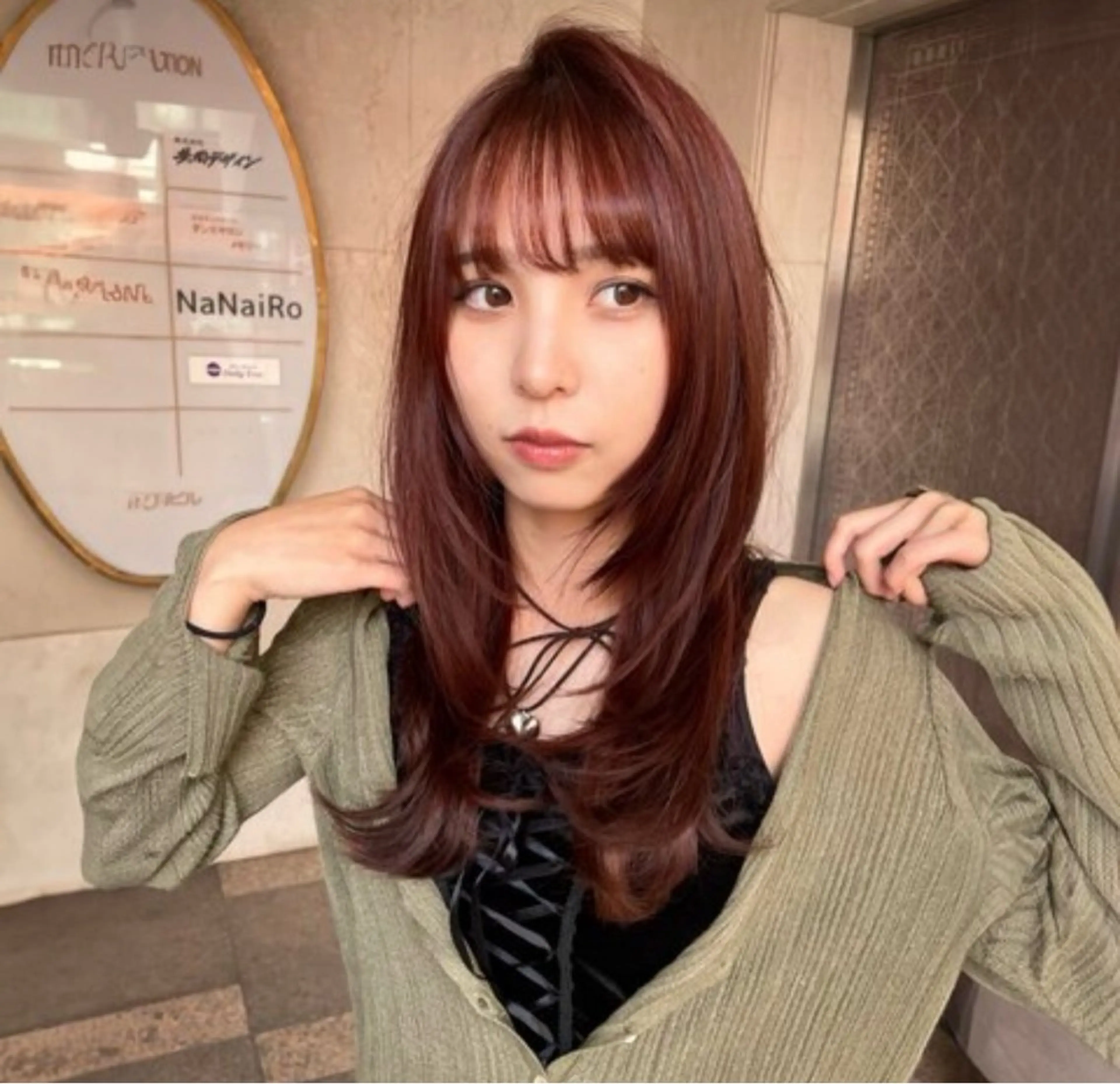 ロング カラー 透明感カラー・ 髪質改善🩵イケダのヘアスタイル