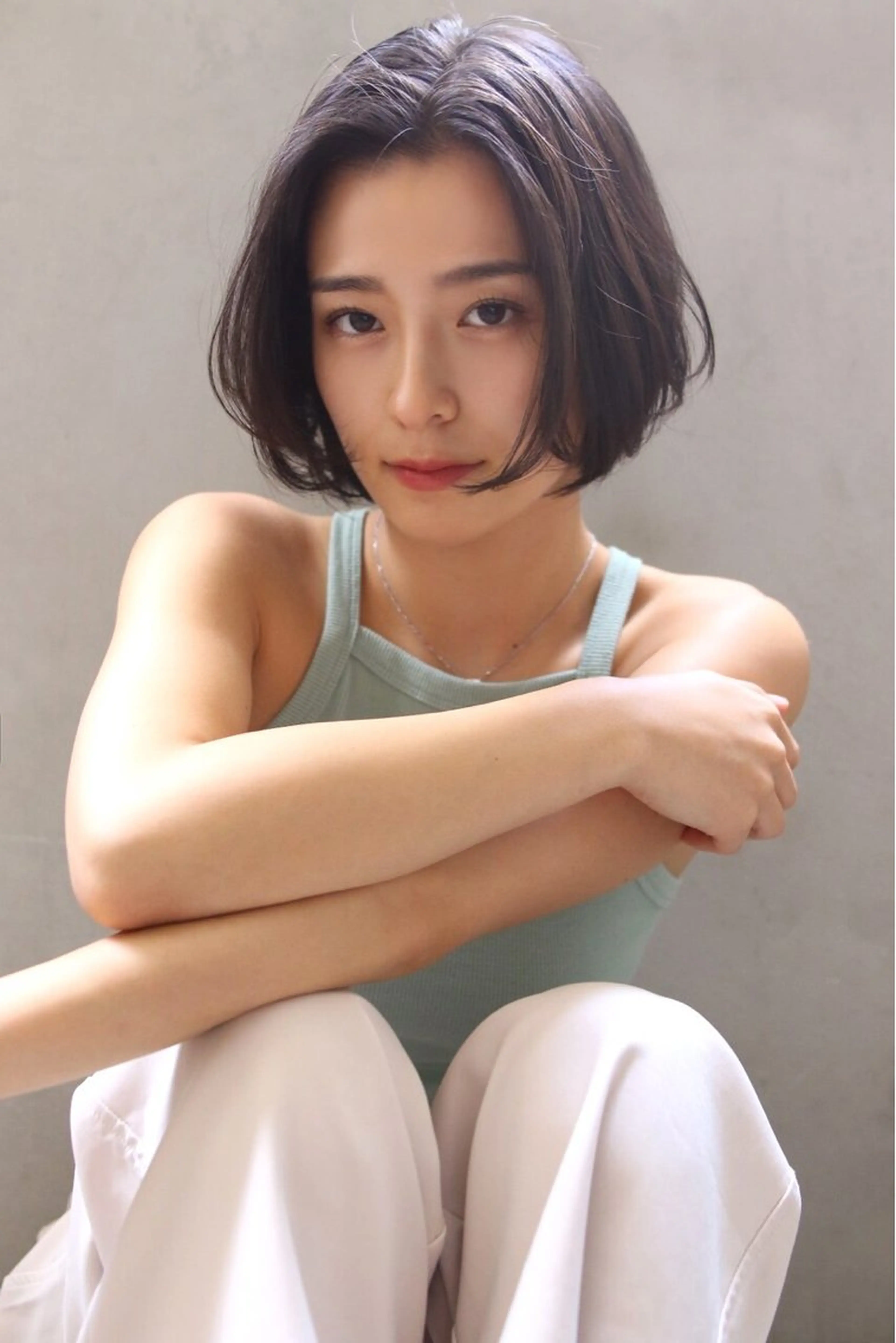 ショート カラー marfe天王寺 髪質改善/メンズのヘアスタイル