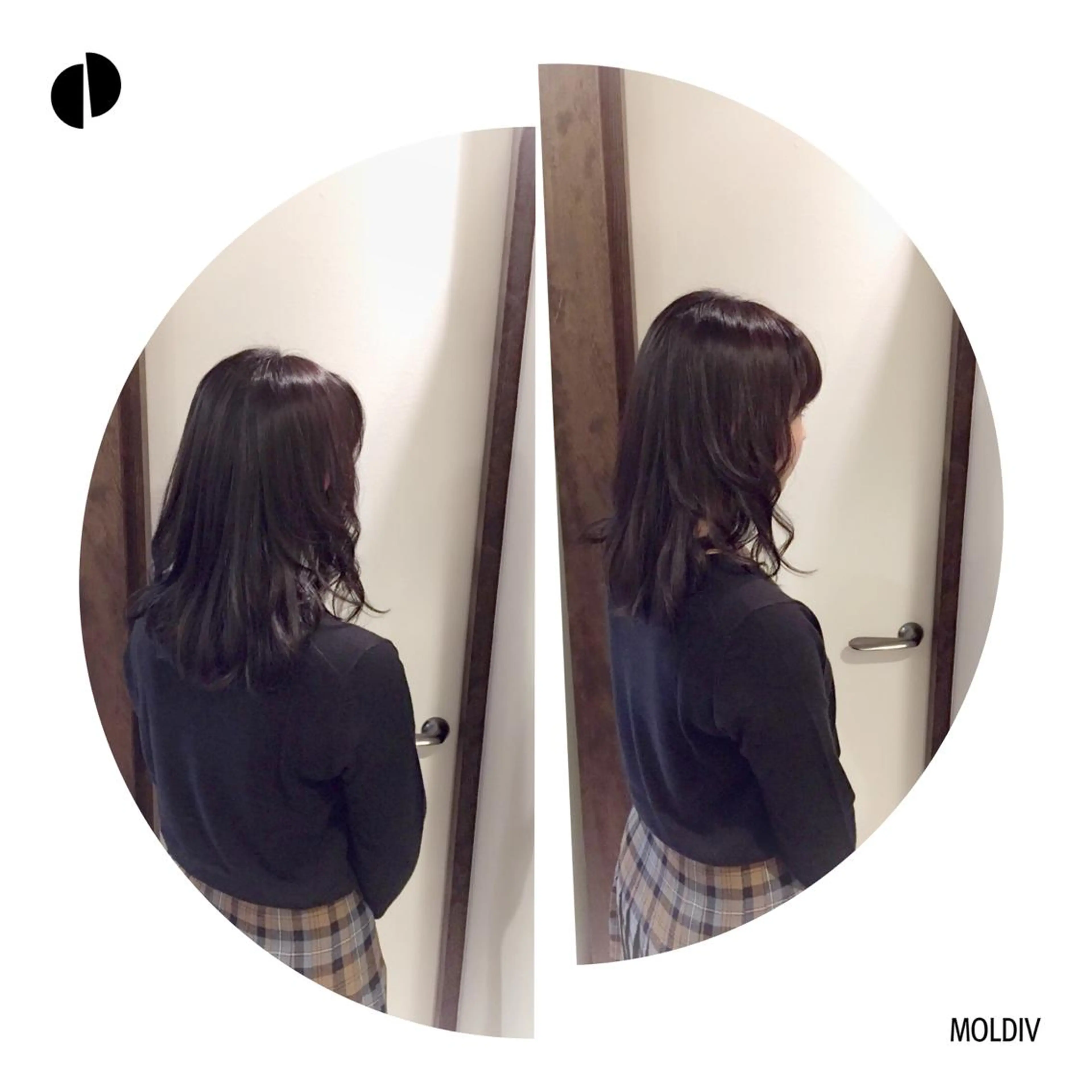 ミディアム セミロング カラー ✨縮毛矯正✨髪質改善 ナカシマ ユミのヘアスタイル