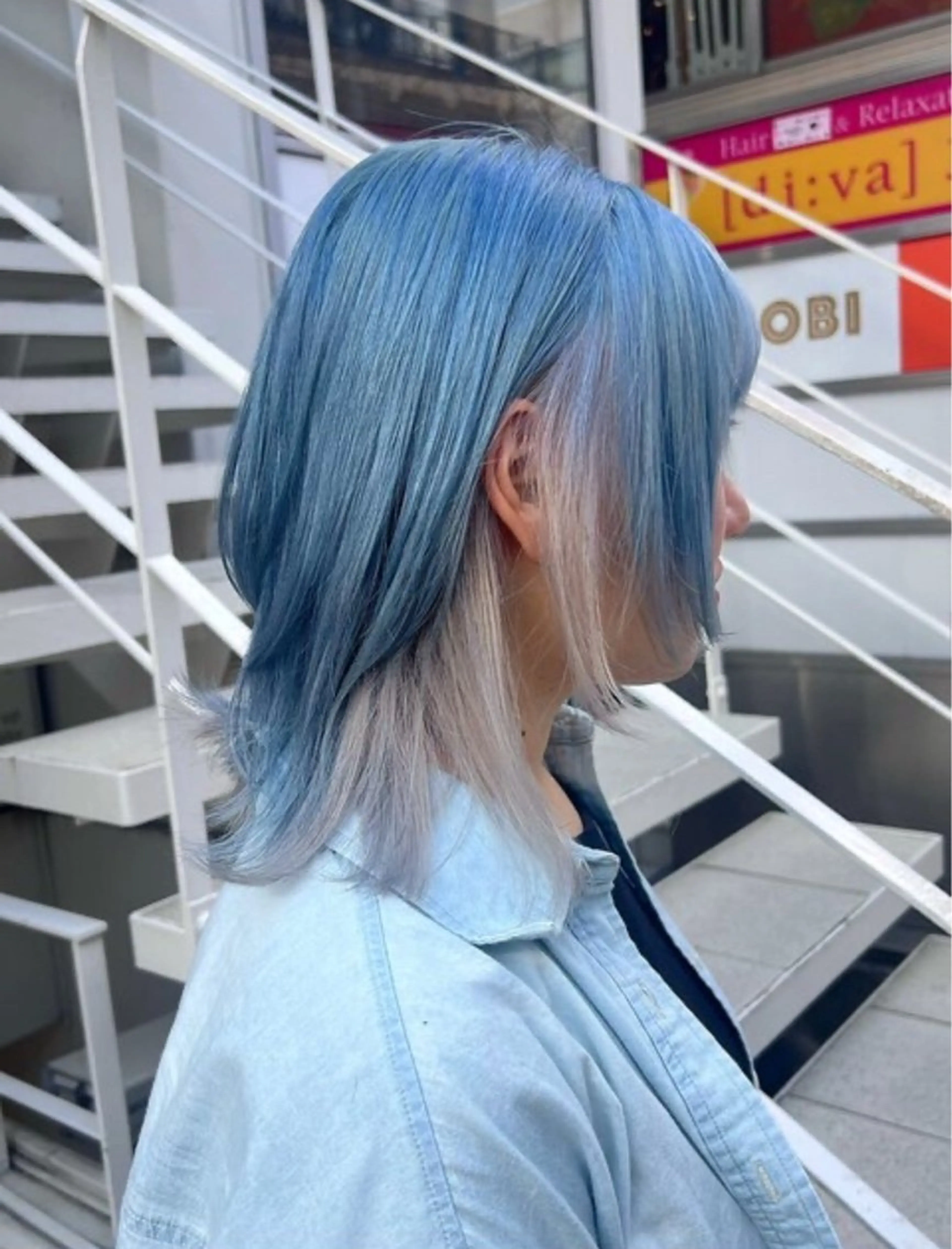 ミディアム カラー 🦋ブリーチ/カラー 専門AYA💖のヘアスタイル