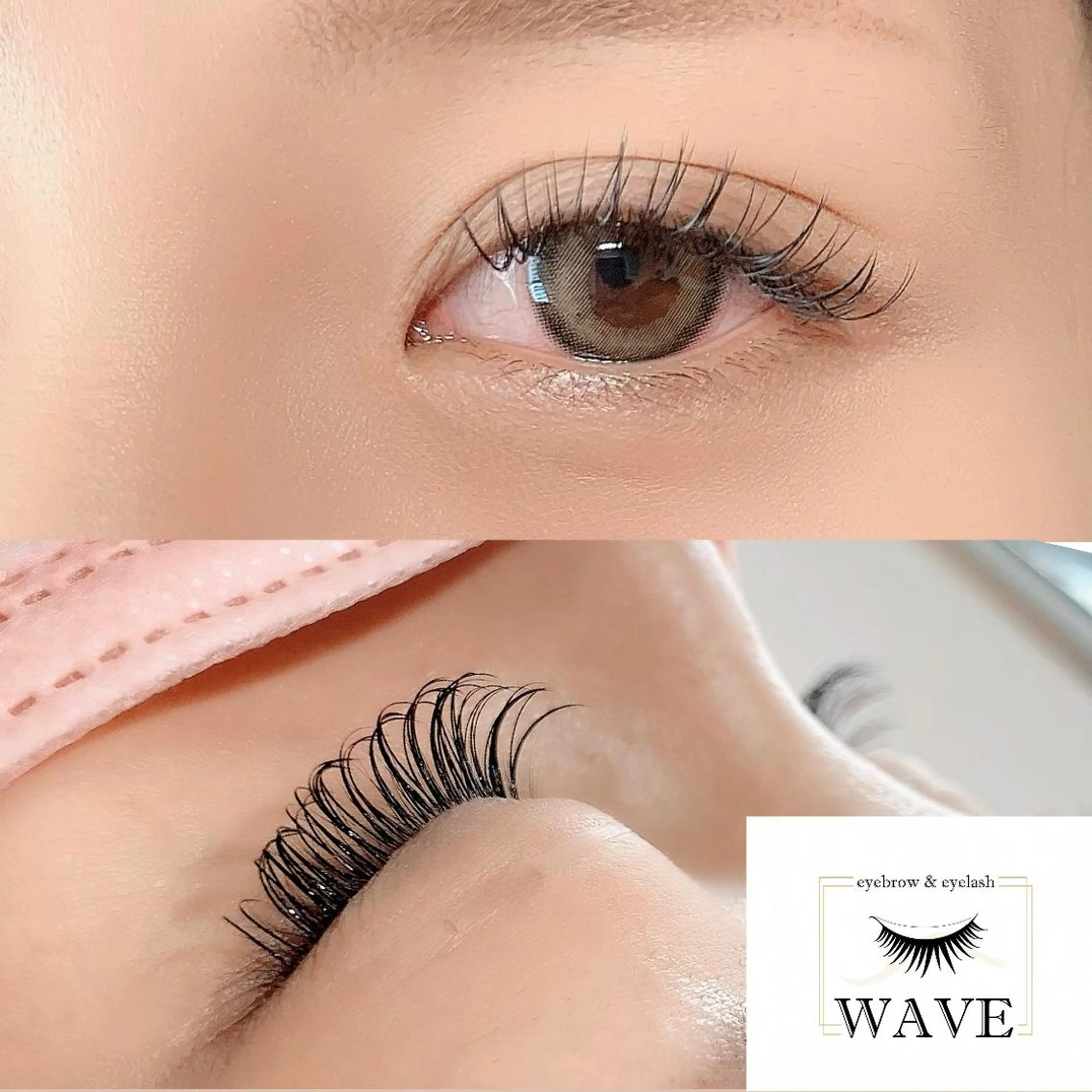 マツエク・マツパ フラットラッシュ マツエク brow&lash WAVEのマツエク・マツパデザイン