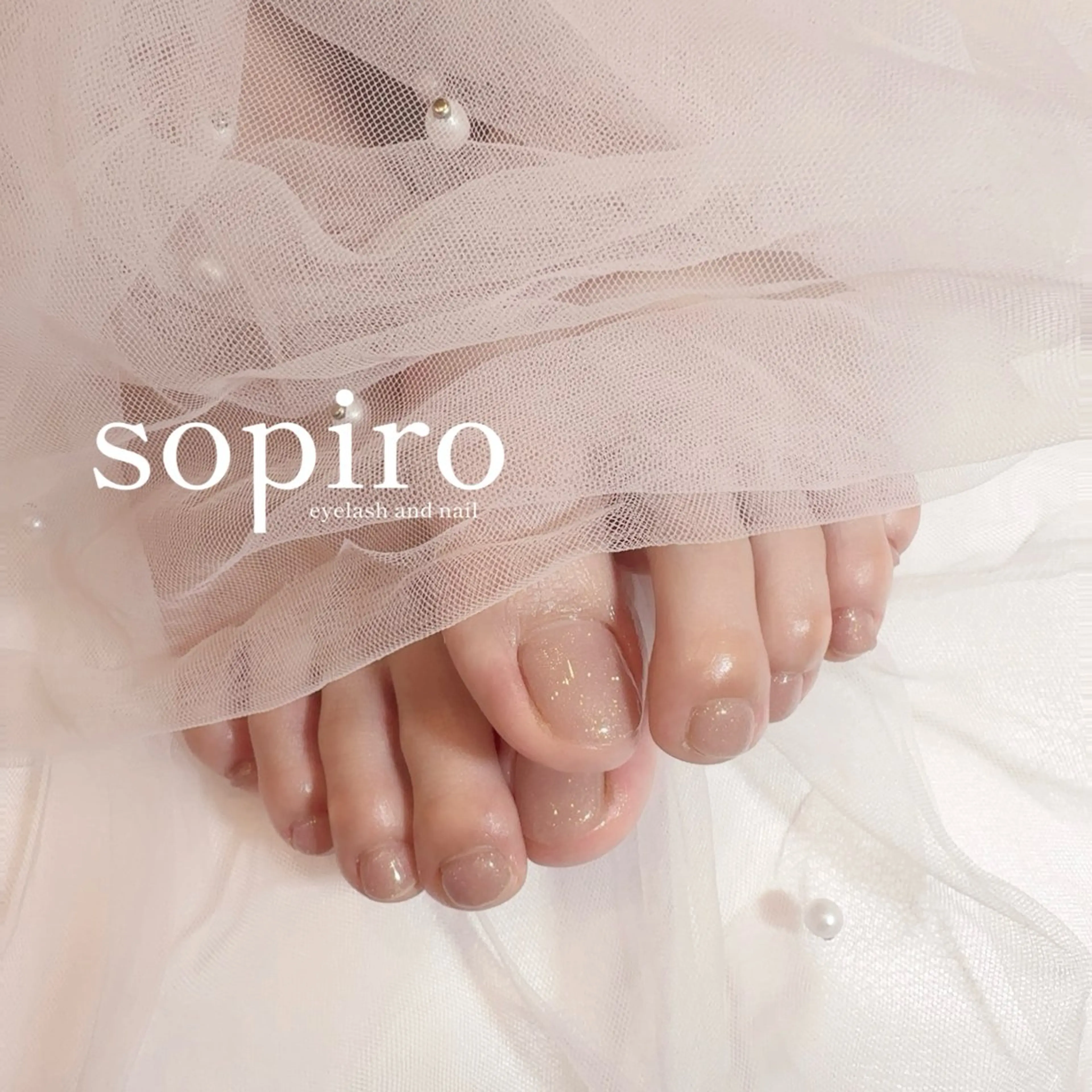 ネイル フットネイル sopiro ayahaのネイルデザイン