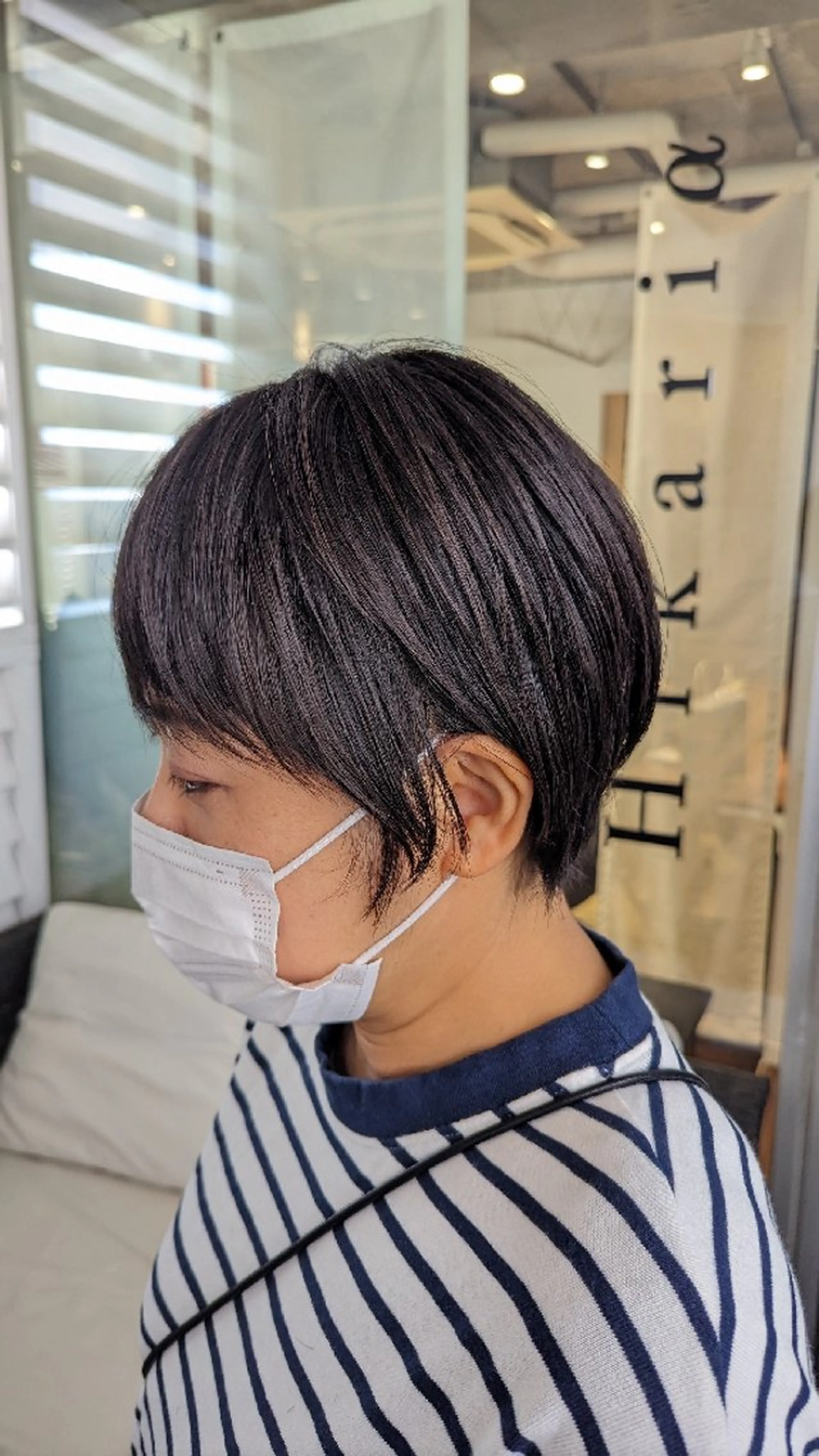 ショート ショートヘア 長張 江里のヘアスタイル