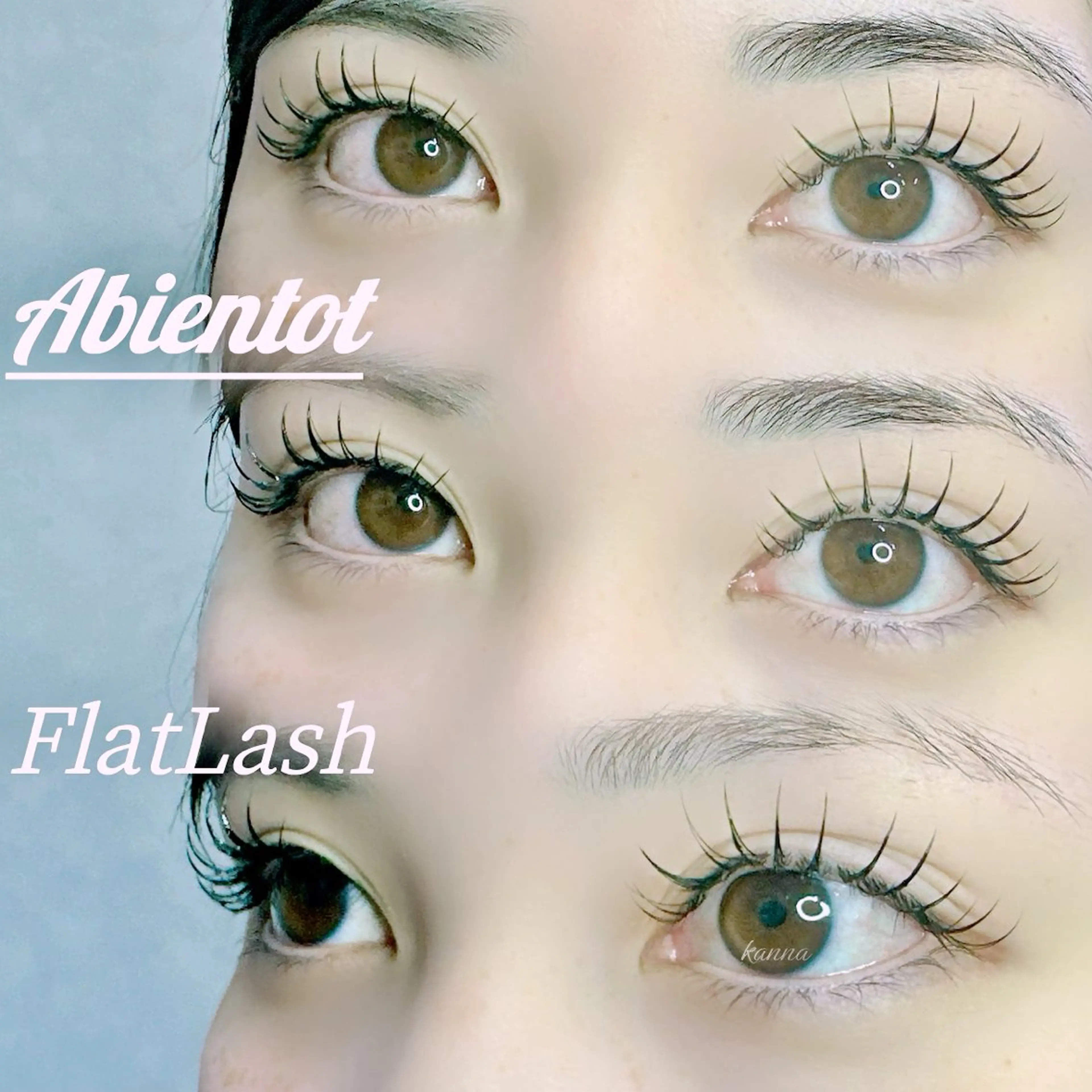 マツエク・マツパ Abientot Kannaのマツエク・マツパデザイン