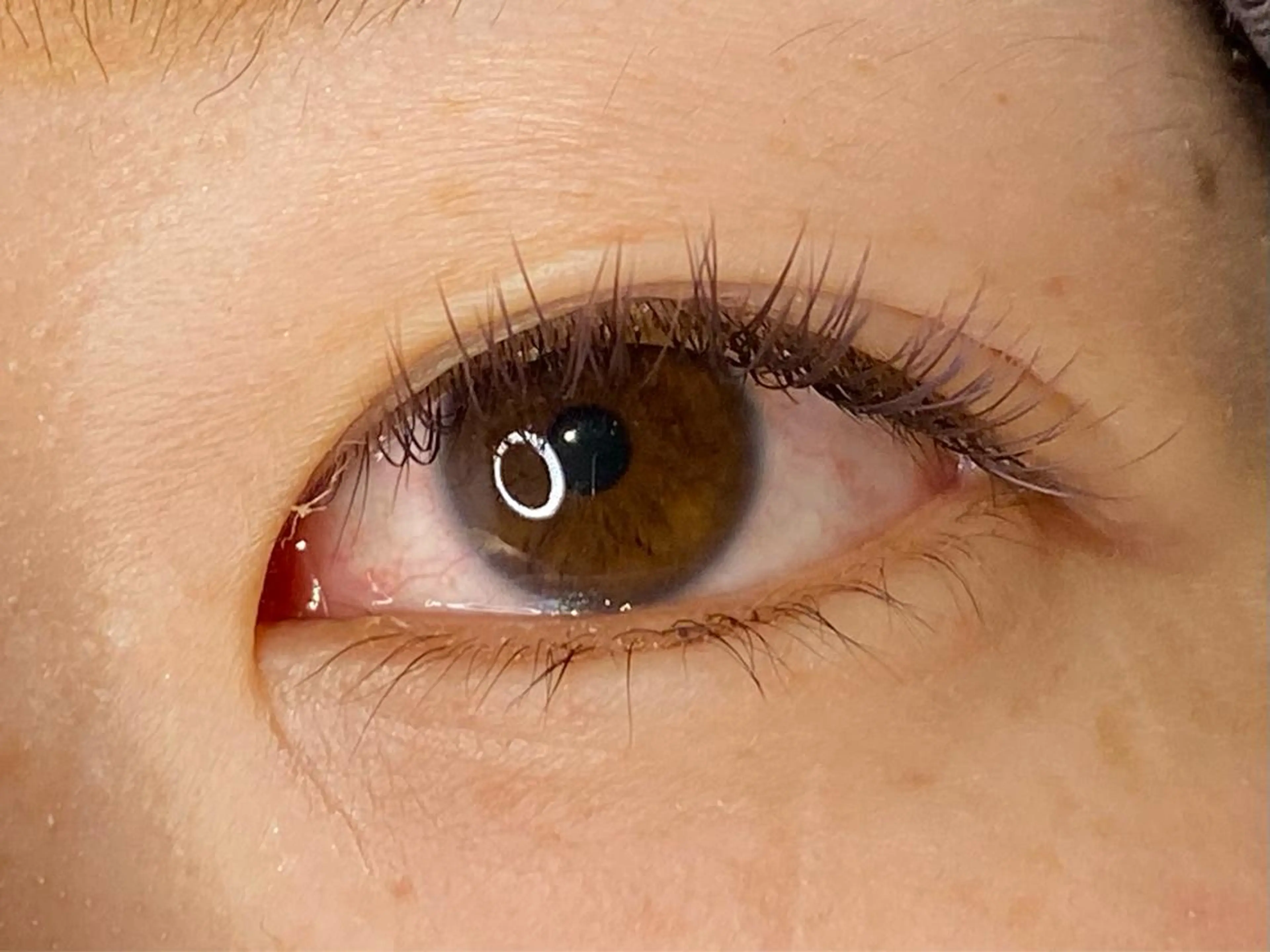 マツエク・マツパ カラーマツエク キュート フラットラッシュ マツエク Hazuki .のマツエク・マツパデザイン