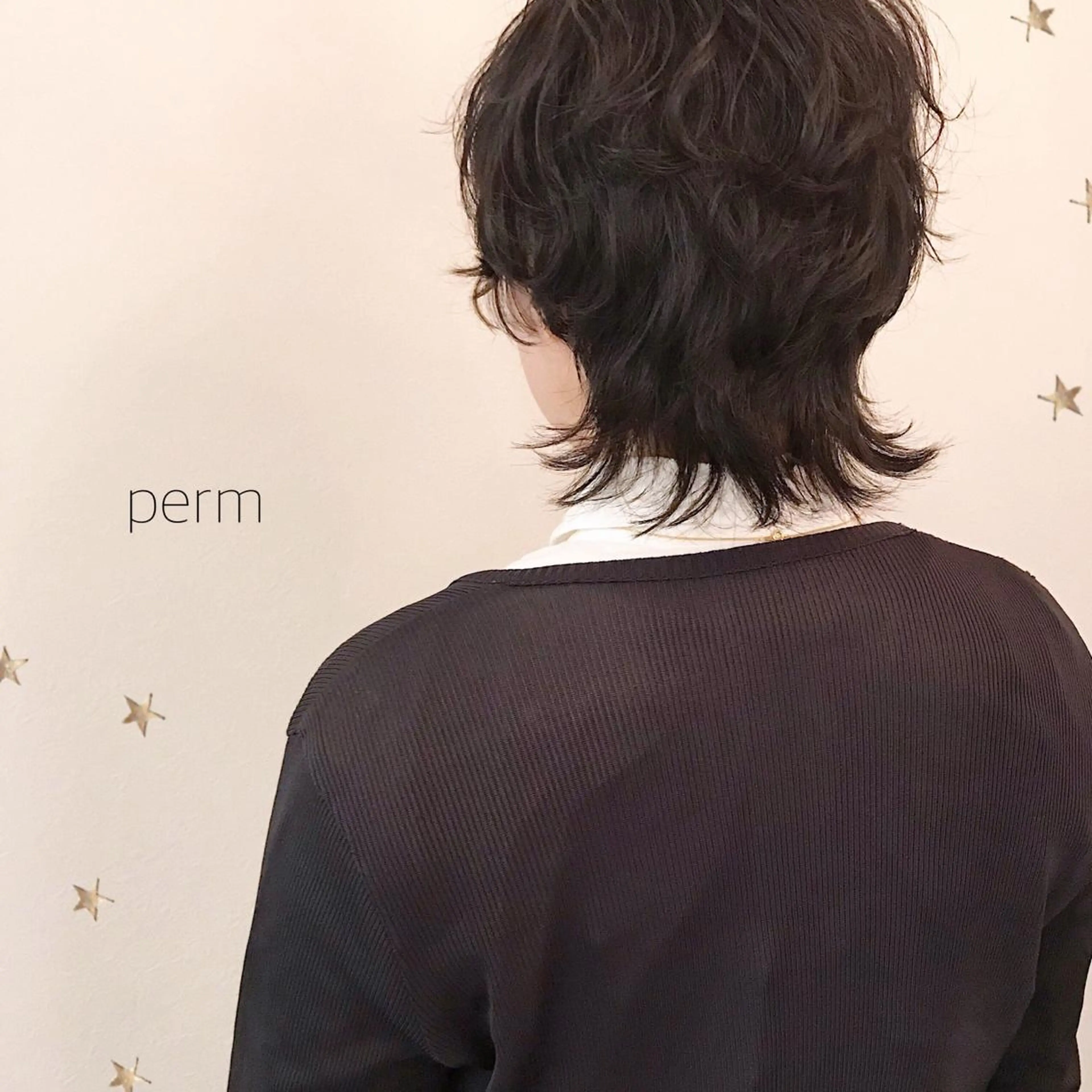 ショート パーマ 市川 千夏のヘアスタイル