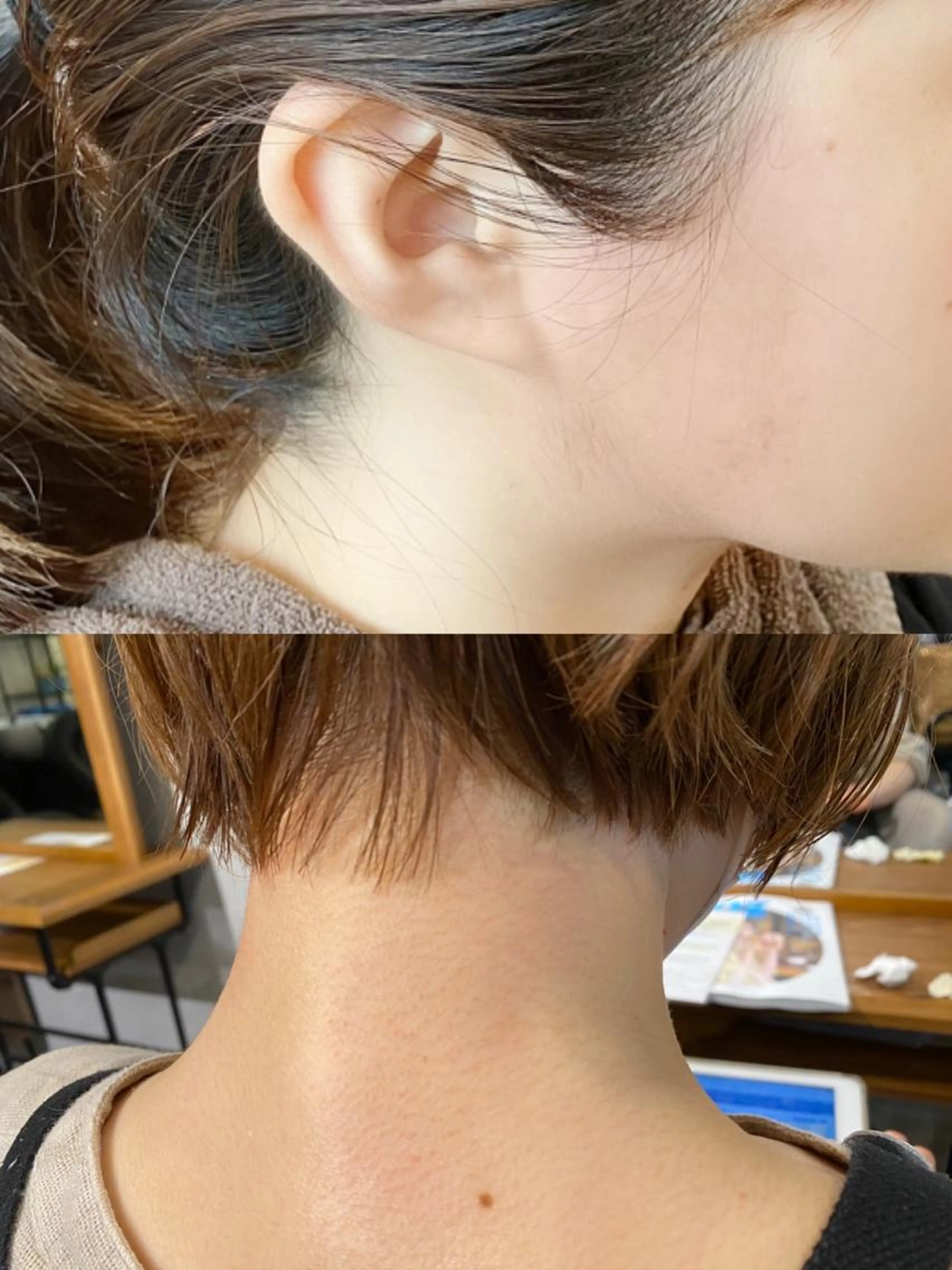 うなじ&もみあげWaxの写真