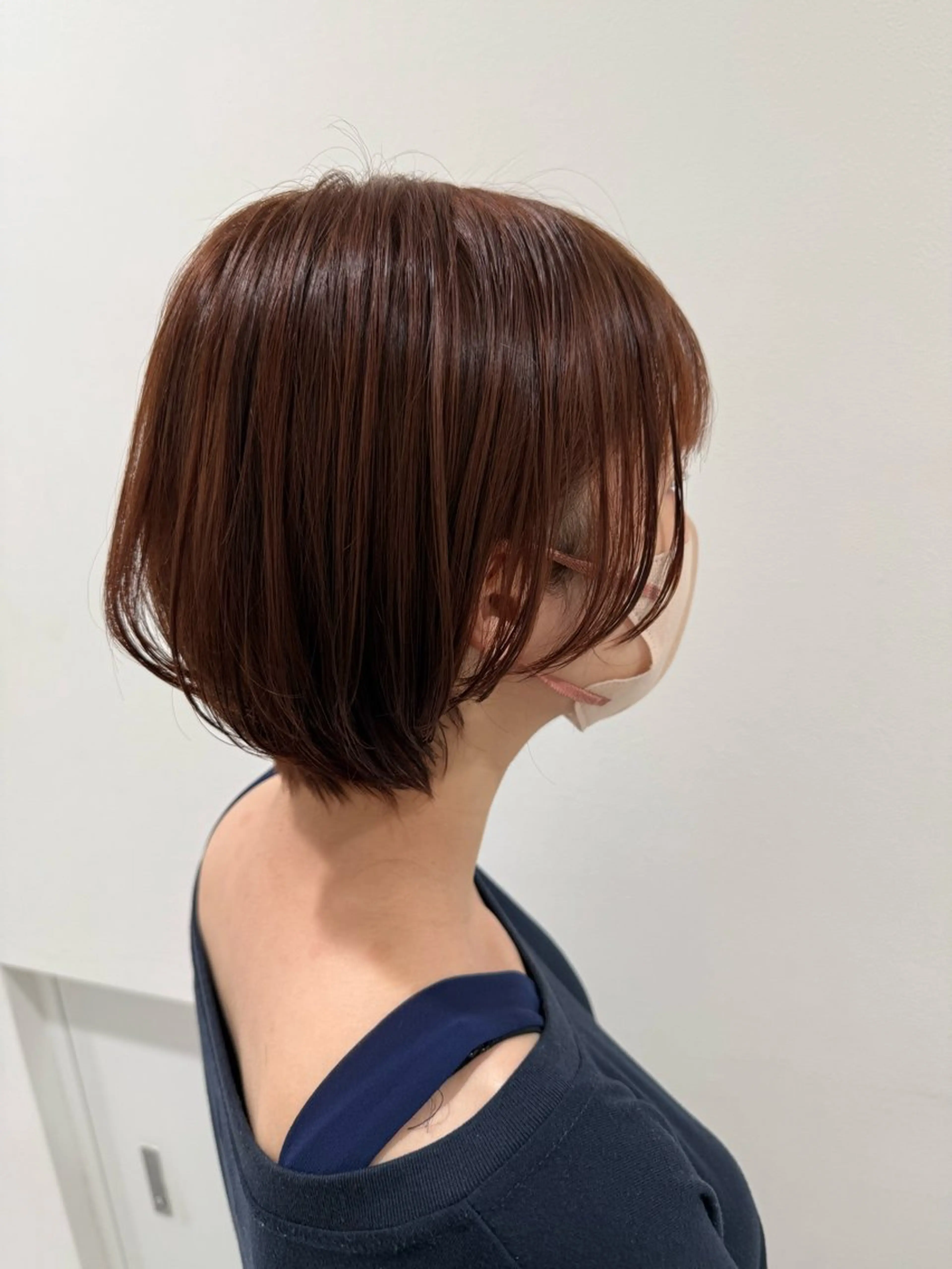 ショート カラー 髪質改善 ショートヘア CODE.LINE Rimuのヘアスタイル