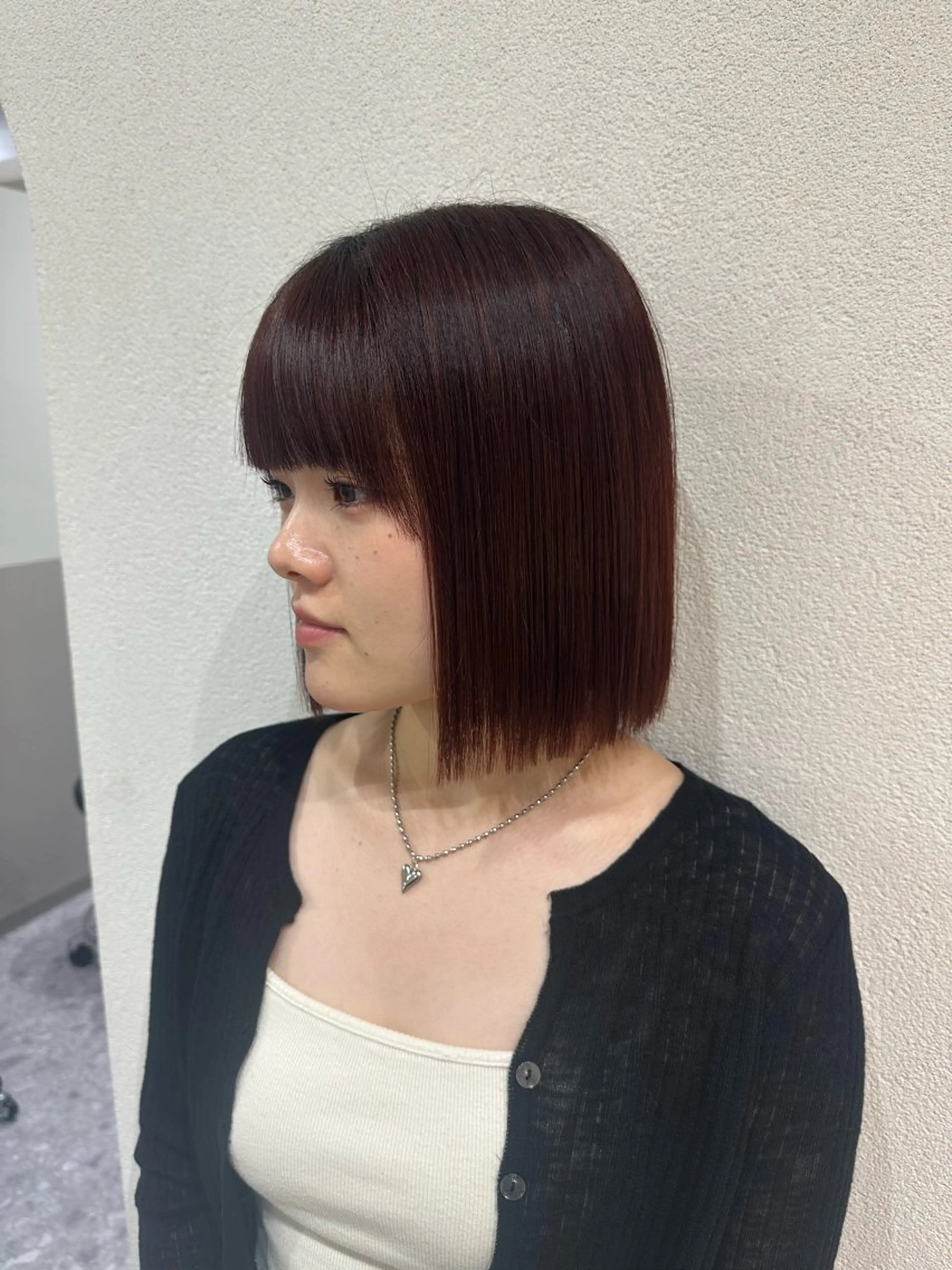 ショート カラー カット ヘアカラー トリートメント 🪞個室サロン/韓国 艶髪/keito🪞のヘアスタイル