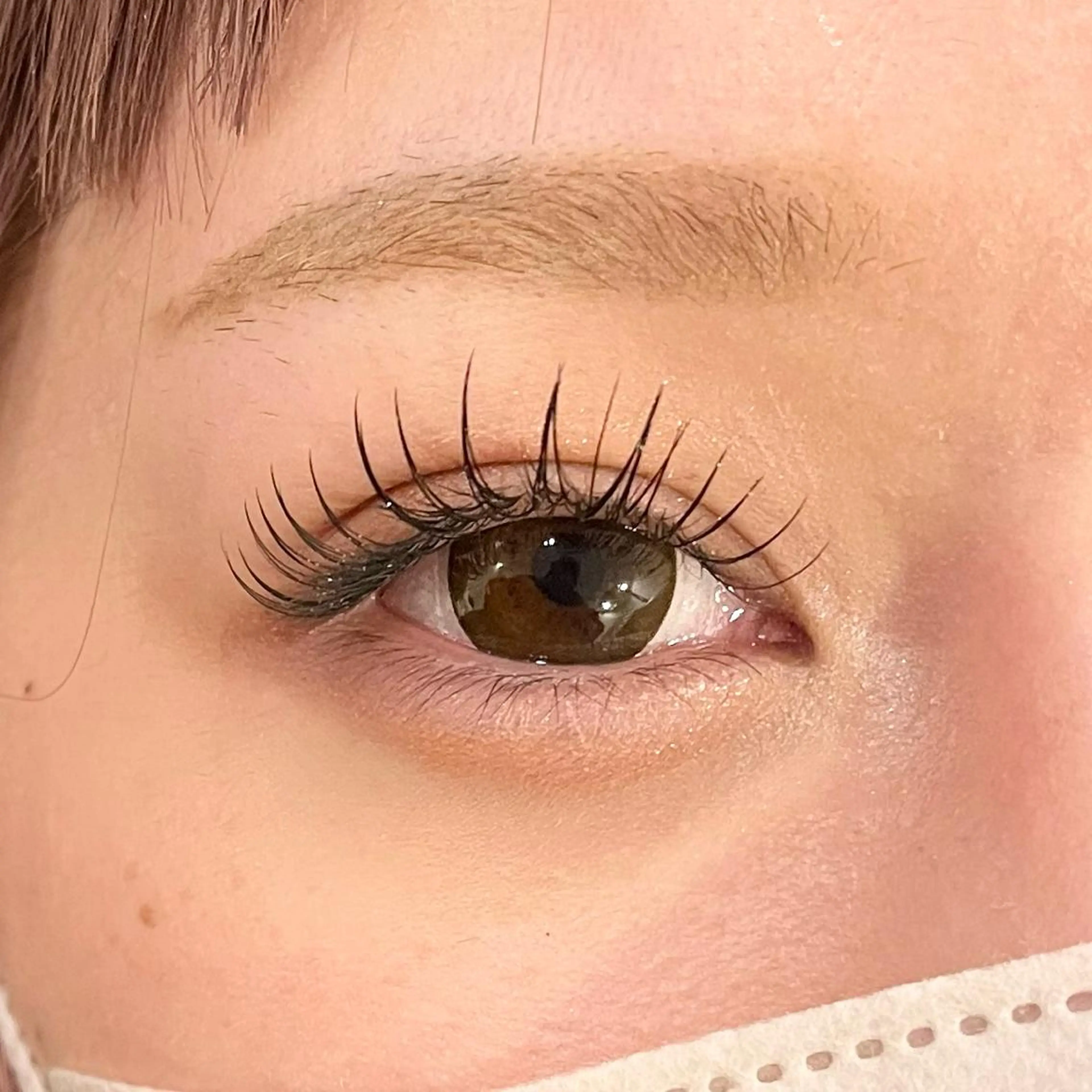 🫧パリエク風🫧アップワードラッシュ🌬【フラットラッシュ100本マツエクつけ放題】オフ＆コーティング込みの写真