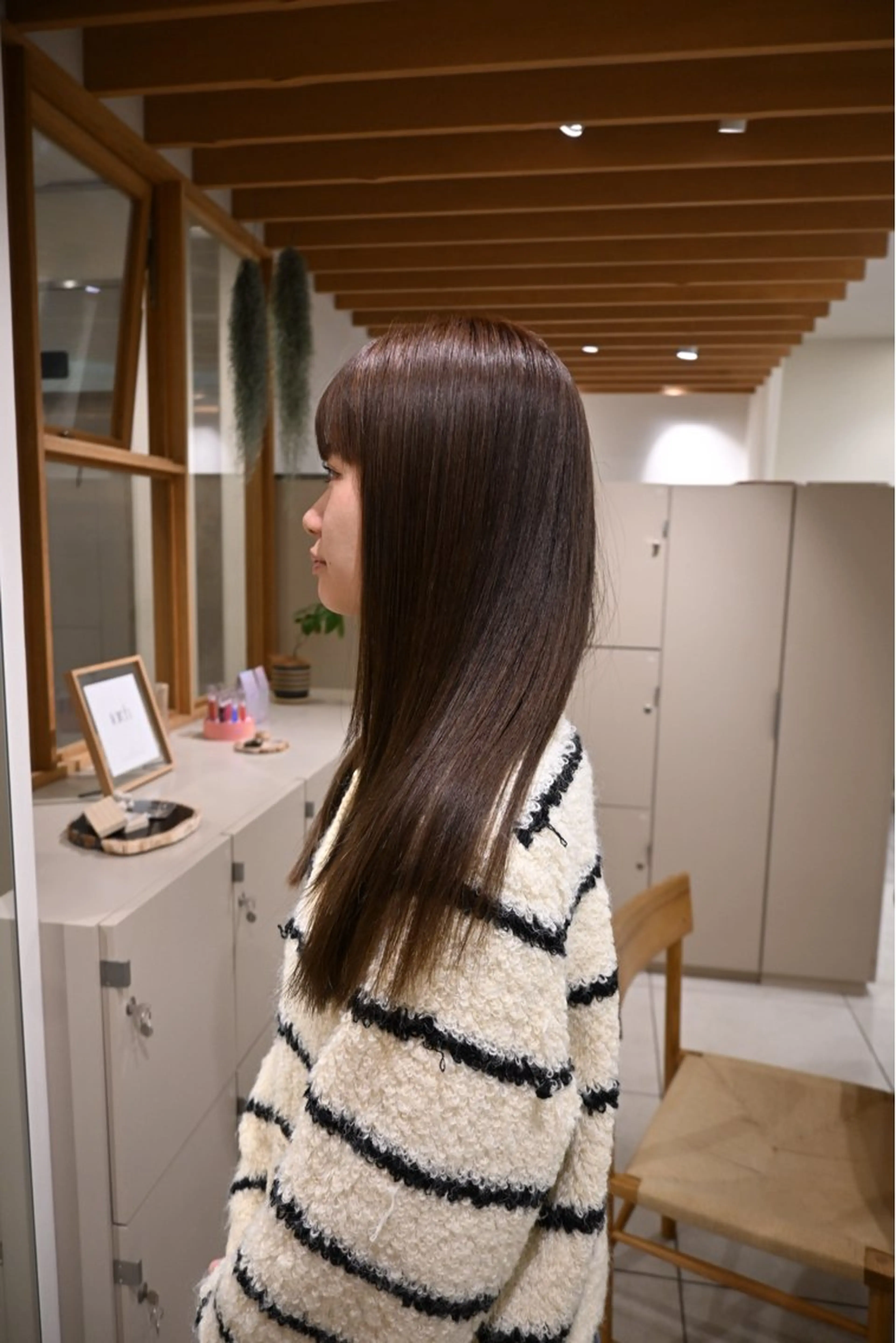 ロング 髪質改善 ロング 似合わせカット 縮毛矯正 酸性ストレート 縮毛矯正 矢場町/酸性ストレー ト/髪質改善/リオのヘアスタイル