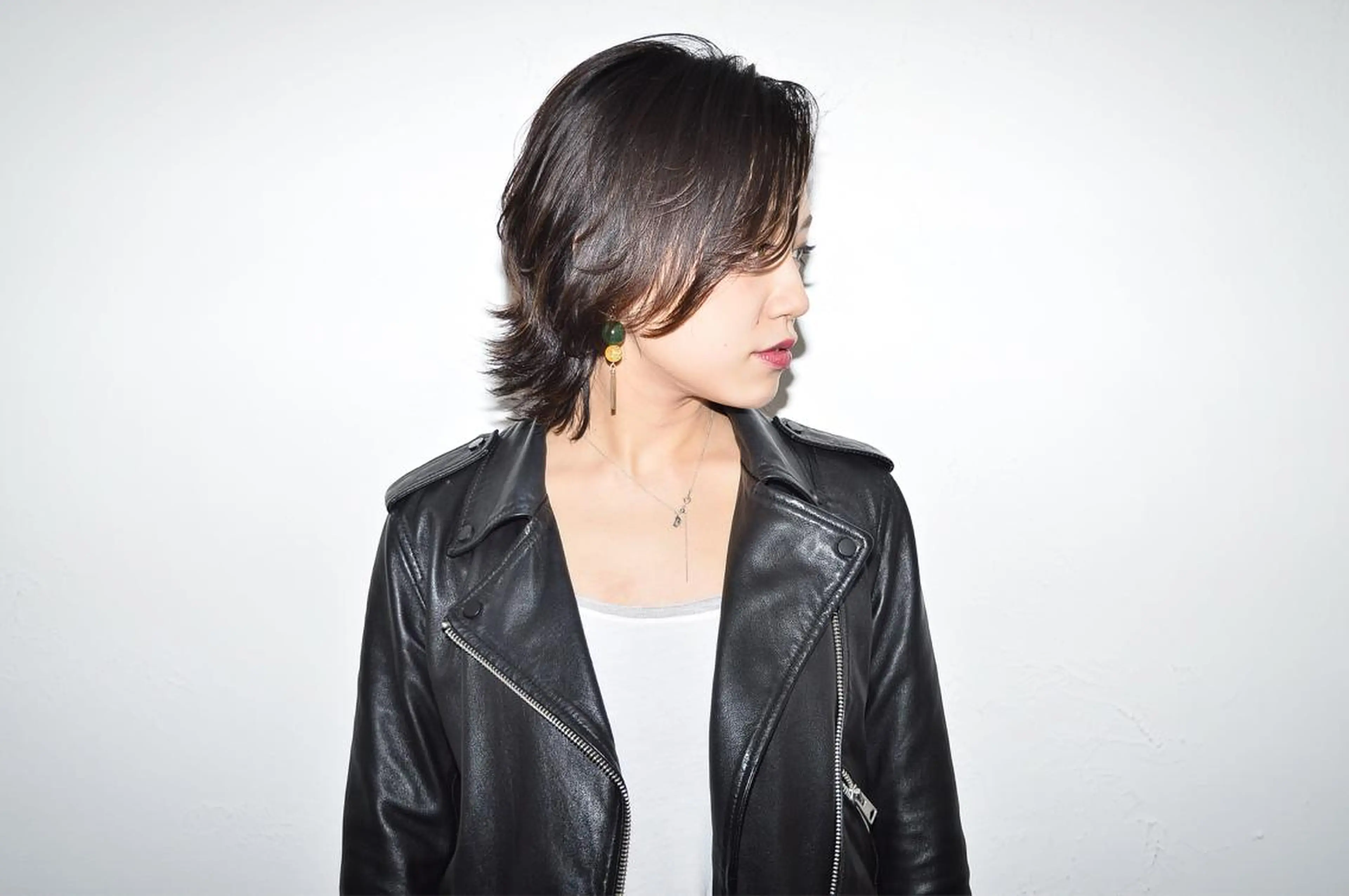 ミディアム カラー ウルフカット ヘアカラー トリートメント salonF 🔸hamaのマツエク・マツパデザイン