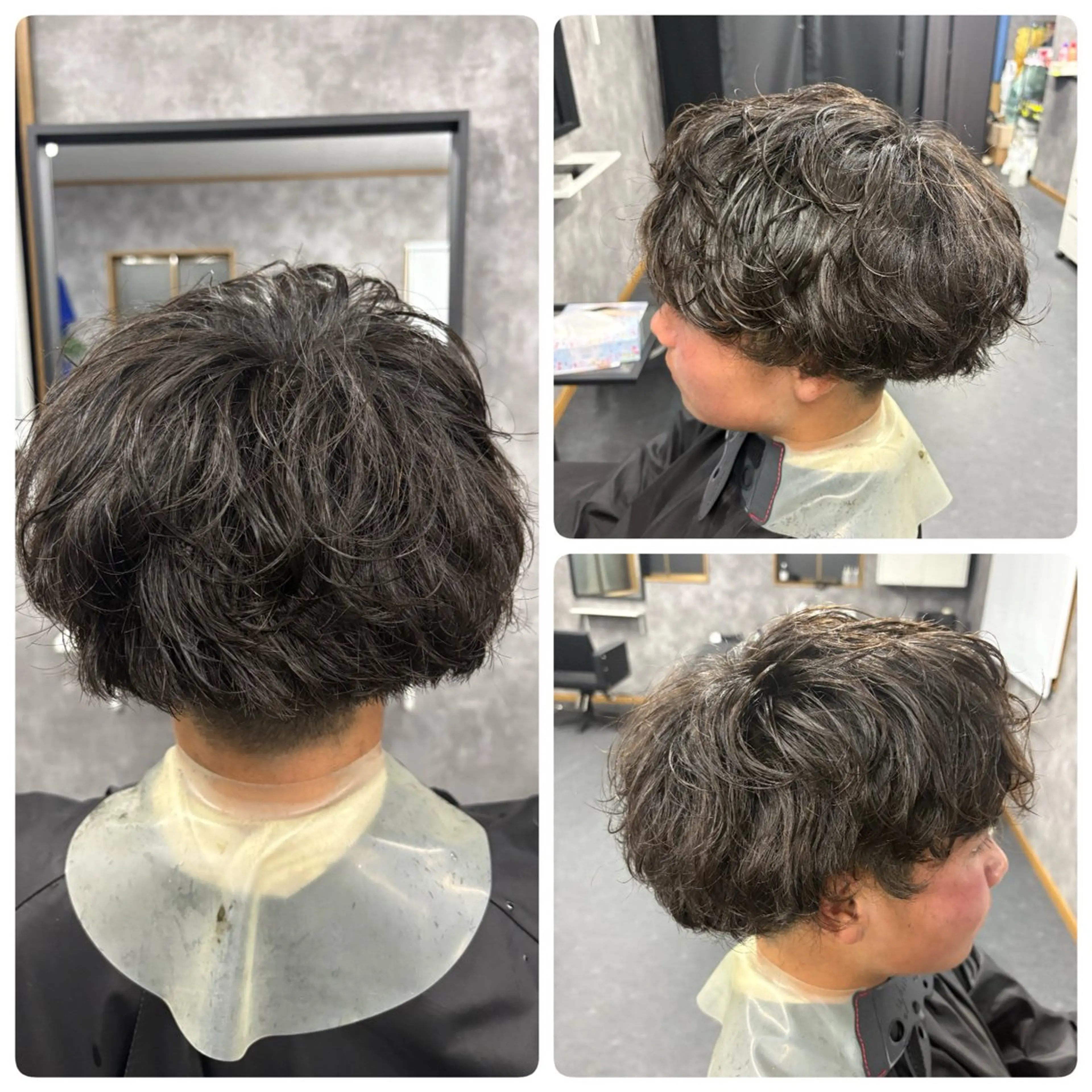 パーマ メンズ メンズパーマ ニュアンスパーマ カット パーマ ヘアーメイクマロン ヘアーメイクマロンのヘアスタイル