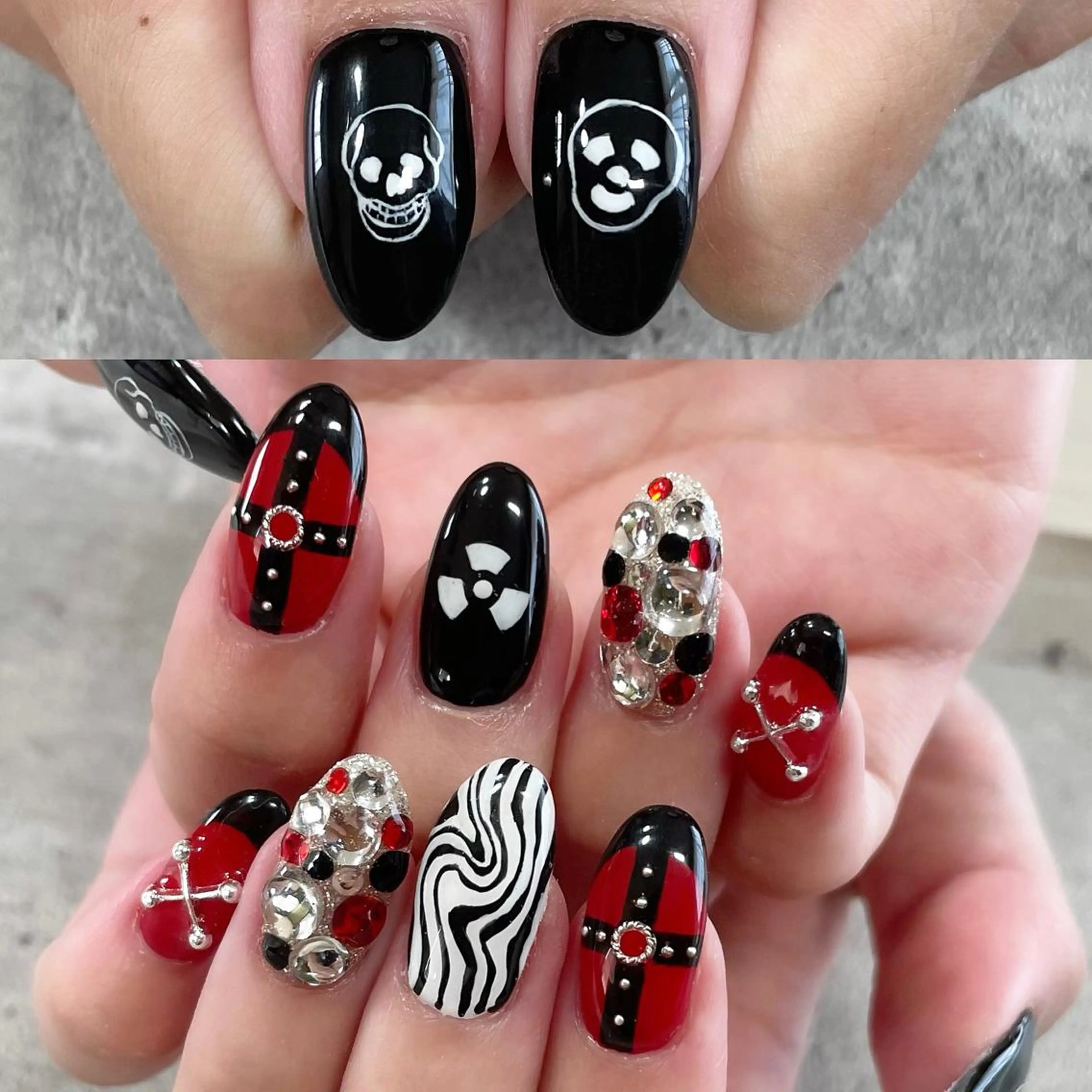 ネイル ジェルネイル 東 千夏のネイルデザイン