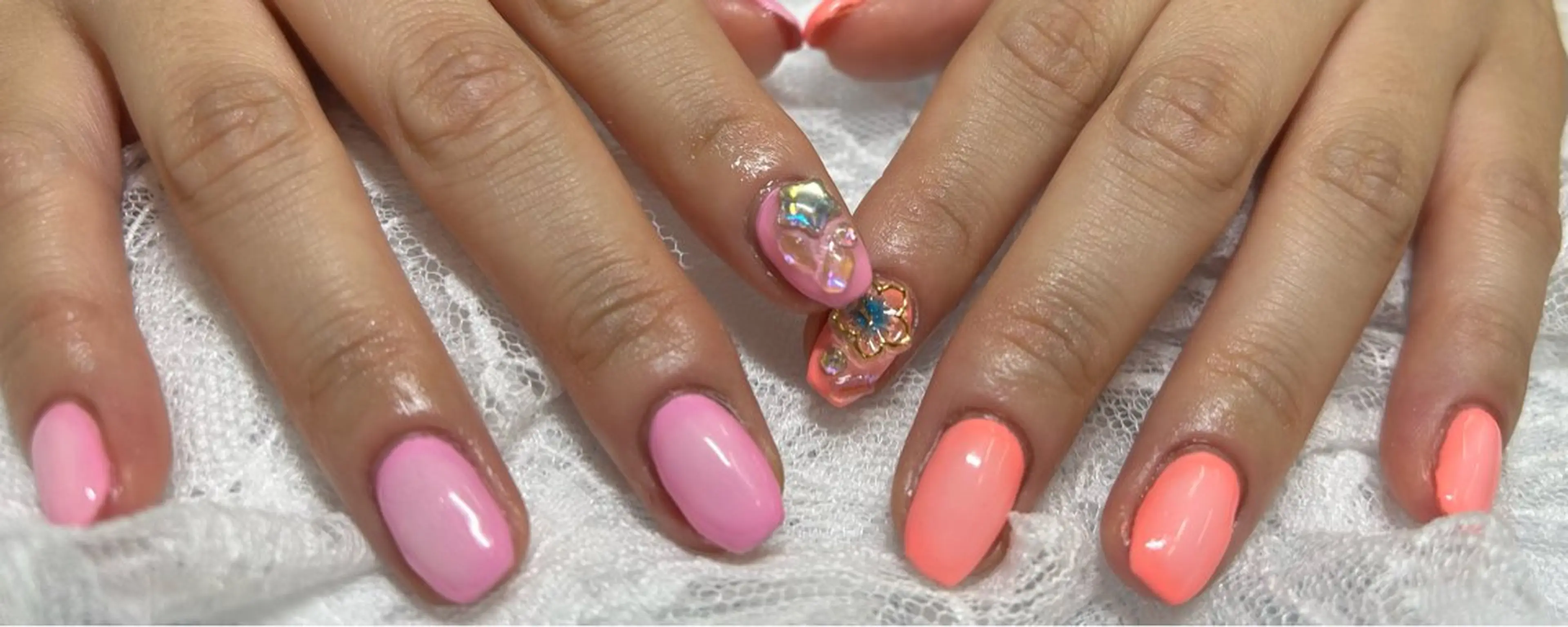 ネイル ハンドネイル AIushe平井店 ななみのネイルデザイン