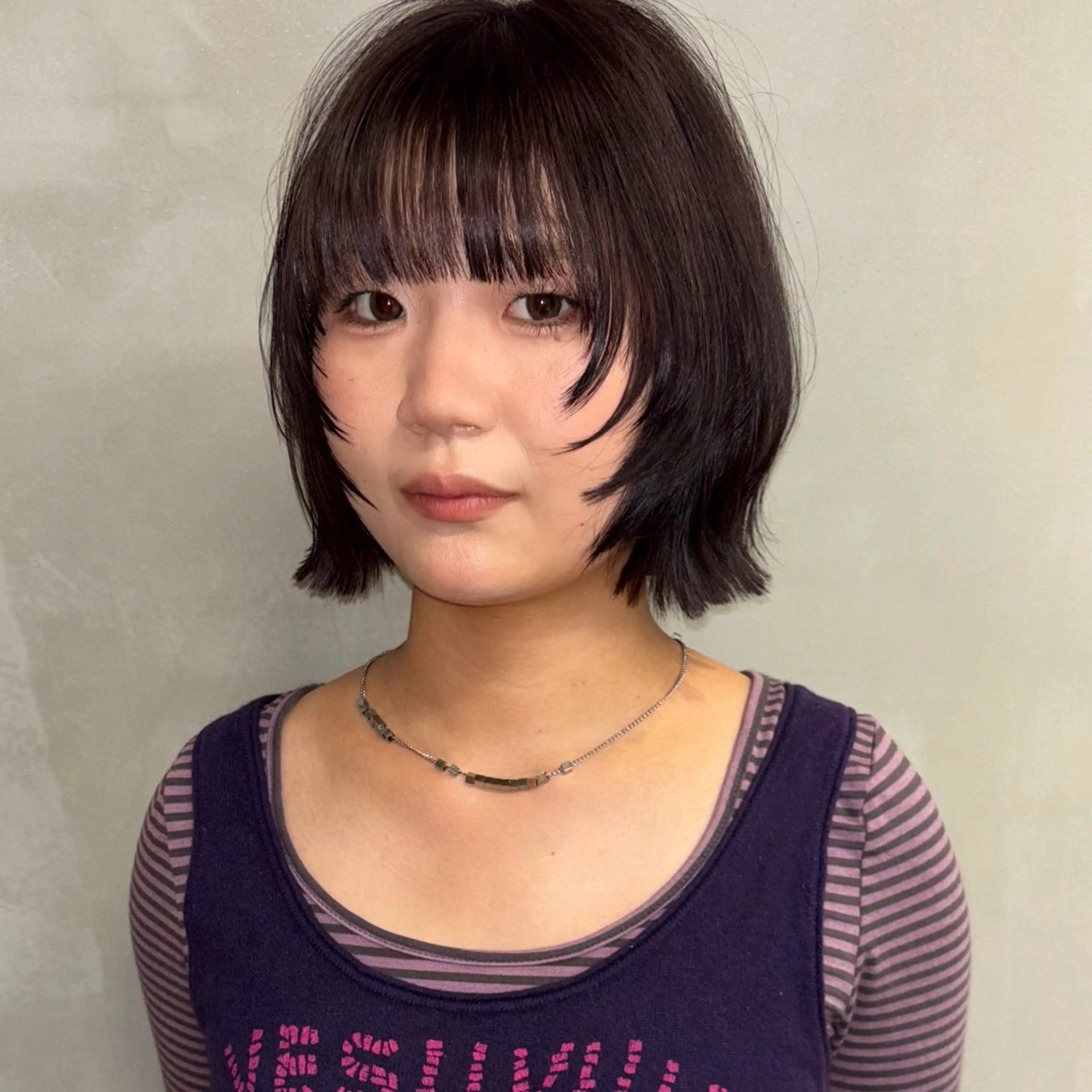 ミディアム 瑠己杏(るきあ) : ボブ/メイドカラーのヘアスタイル