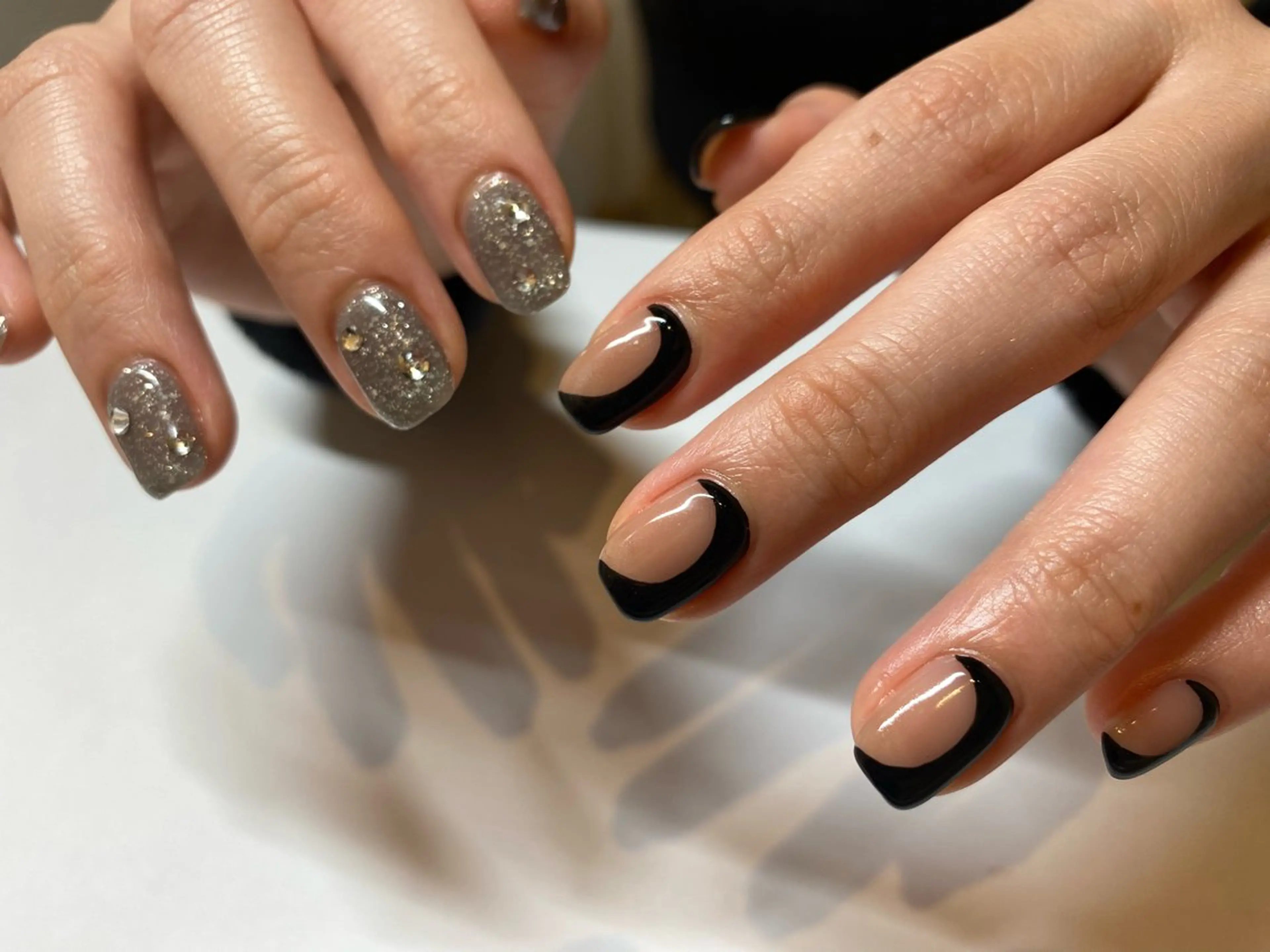 ネイル ラメ(グリッター) ハンドネイル 表参道colore所属・表参道colore店 REICAのネイルデザイン