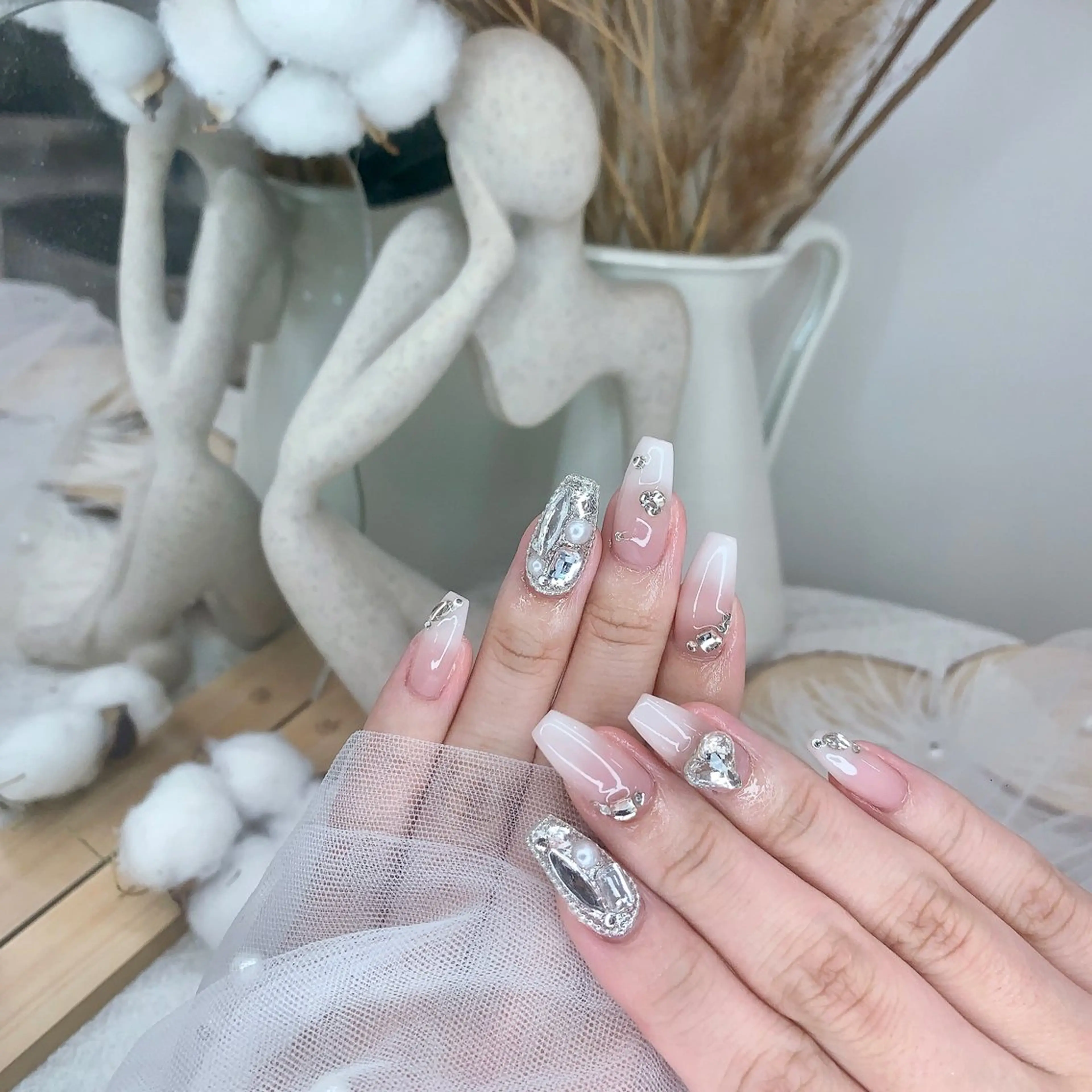 ネイル ハート ハンドネイル DG nailのネイルデザイン