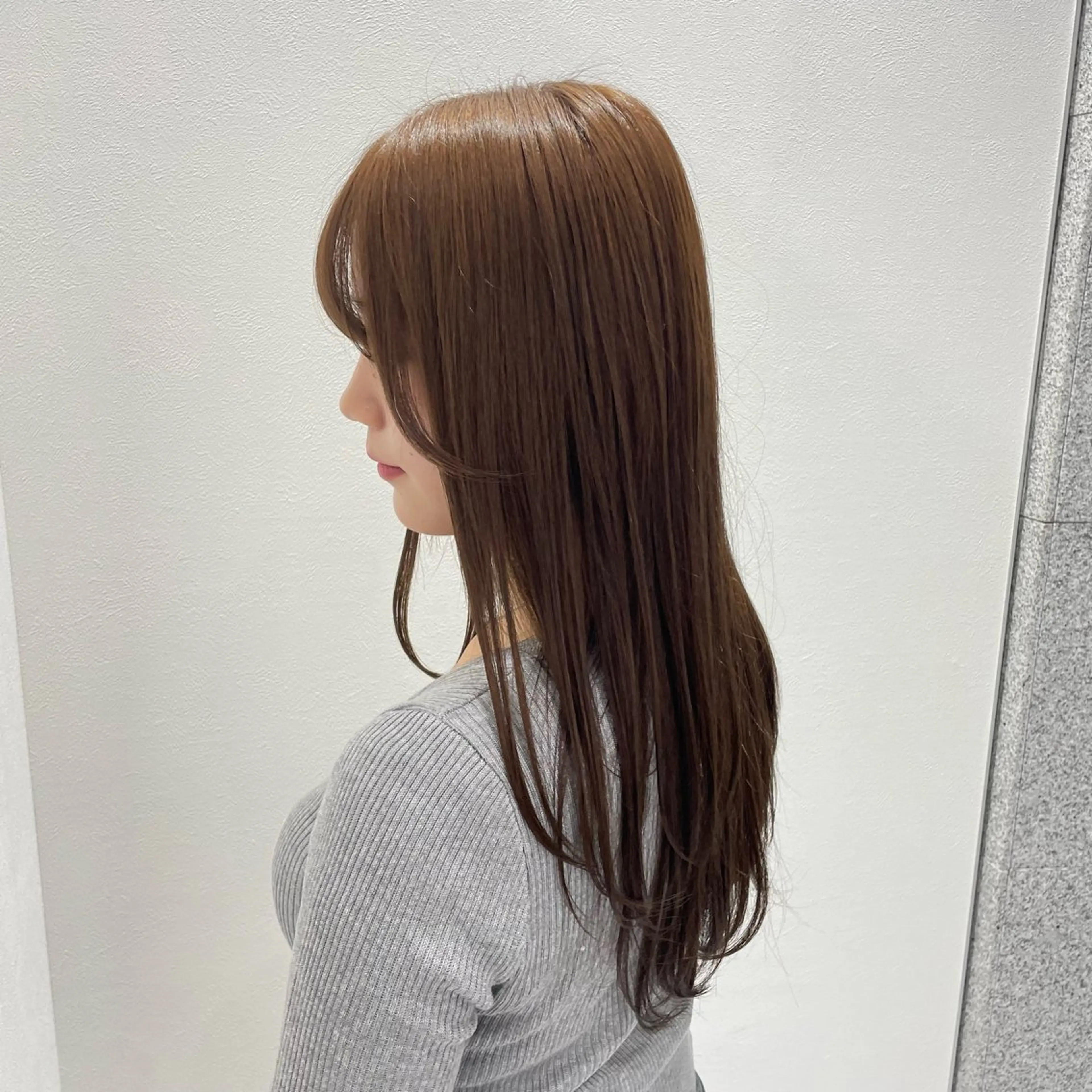 セミロング カラー 🌿透明感赤み消し Keishin🌿のヘアスタイル