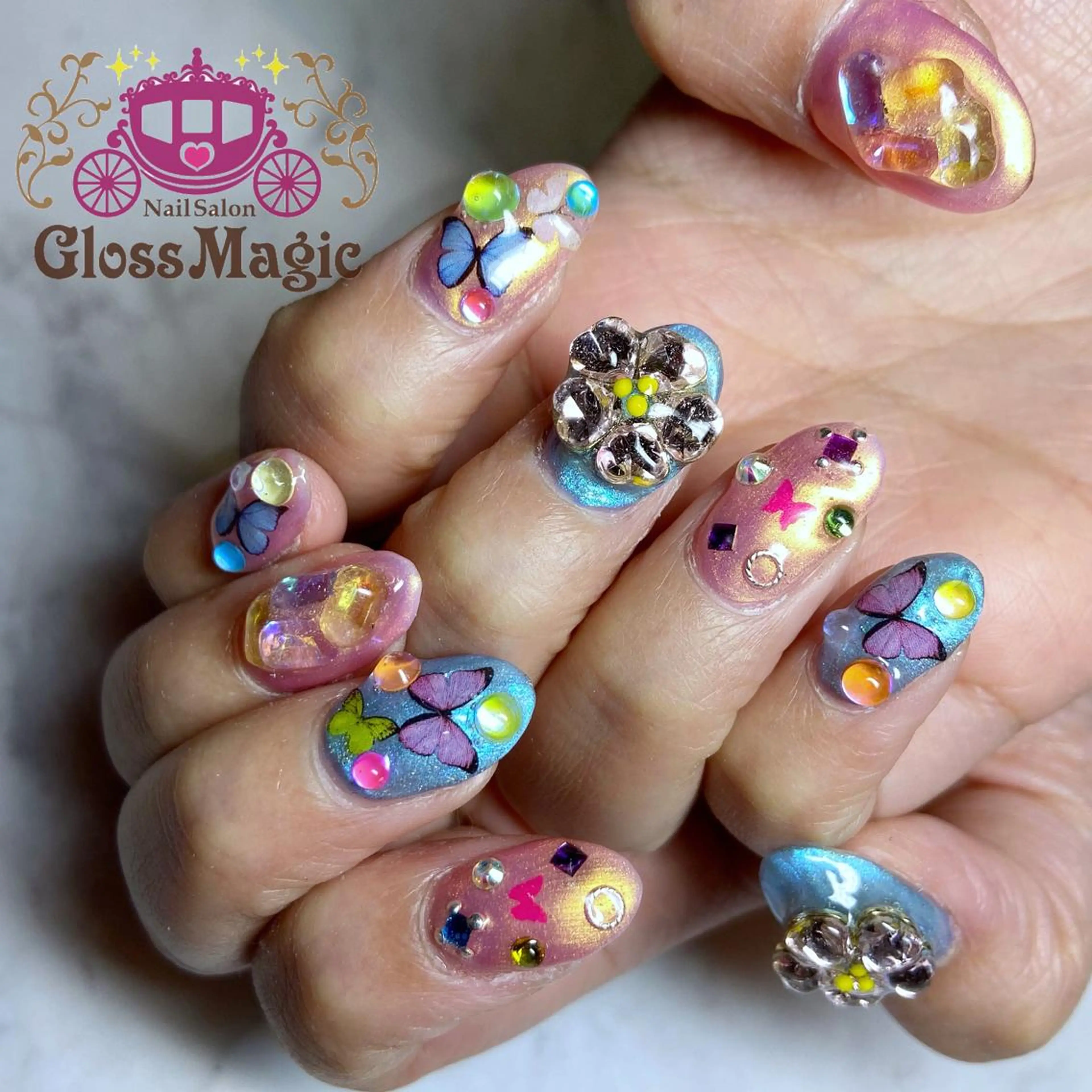 ネイル スカルプネイル YUN 💅のネイルデザイン