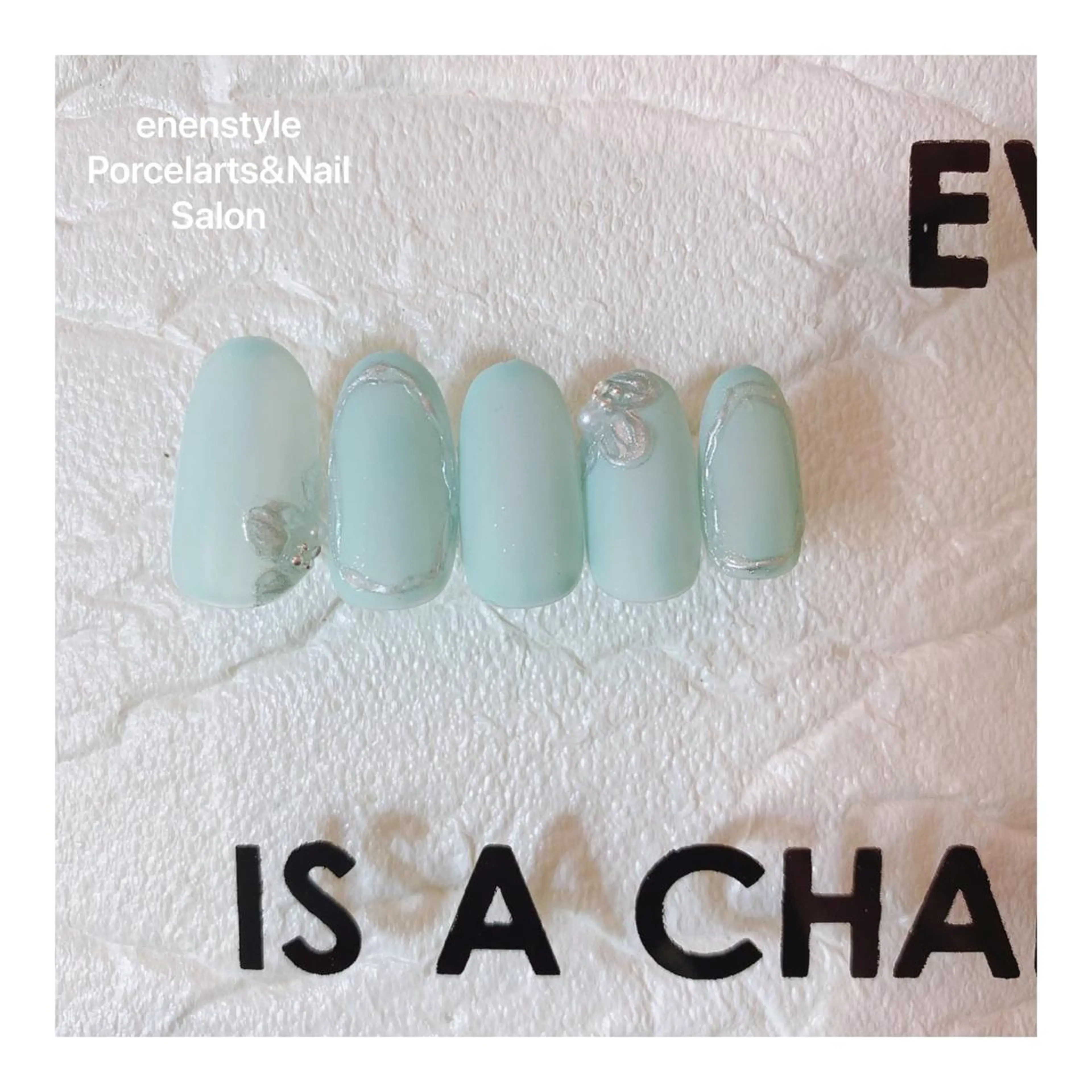 ミディアム ネイル 👑enen style👑のネイルデザイン