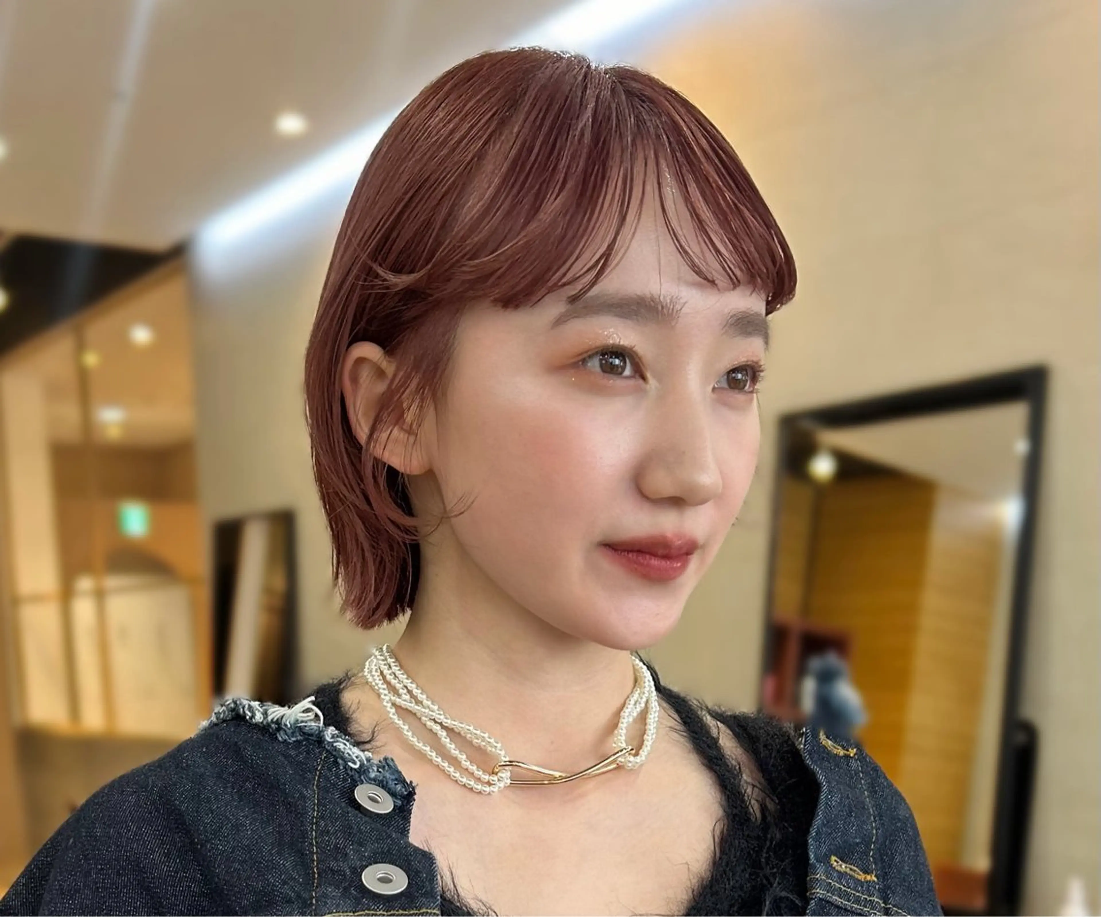 🌻毎朝のスタイリングを楽に🫧カット＋前髪パーマ🌀の写真