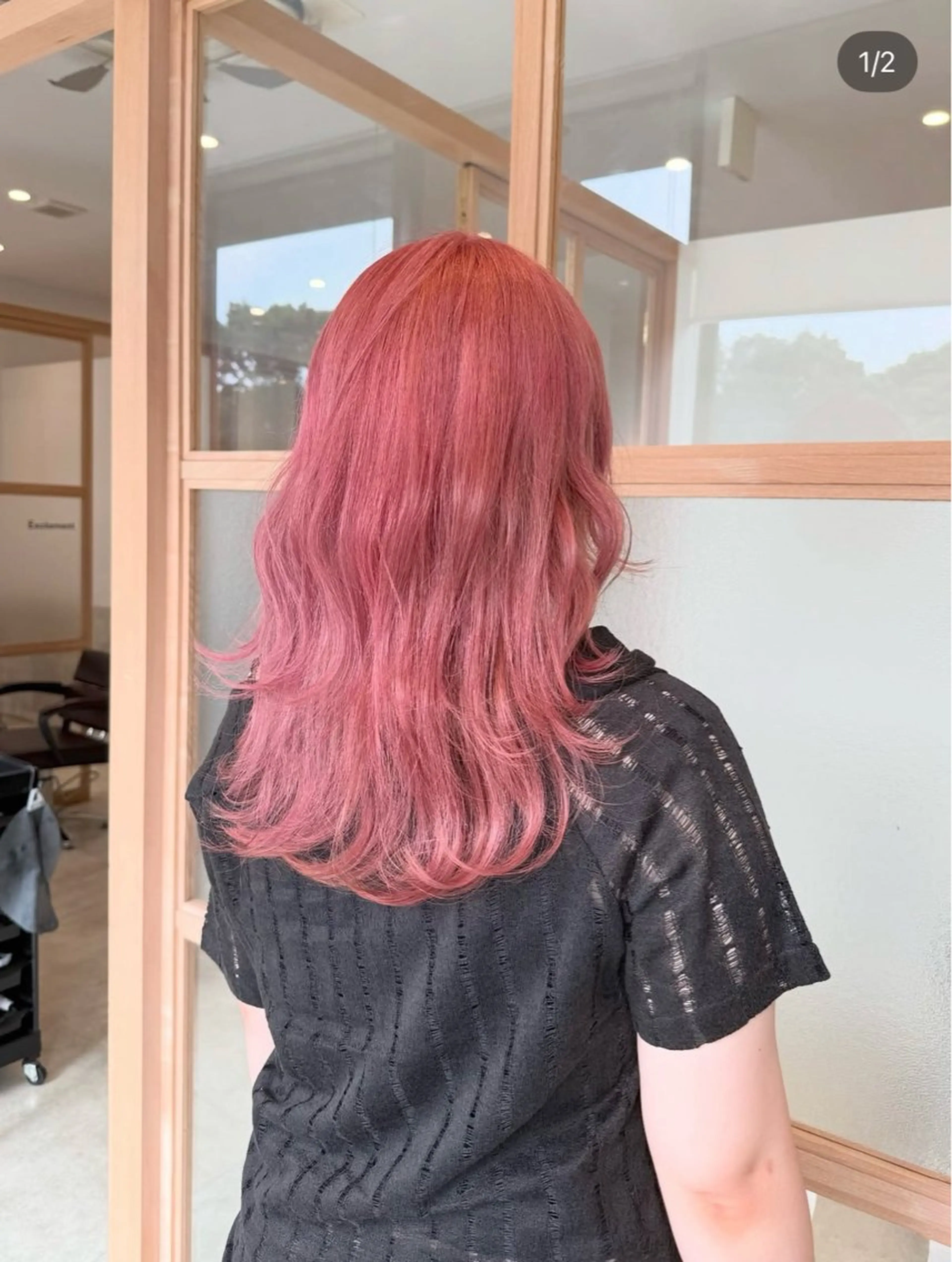 セミロング カット ヘアカラー トリートメント 𓍯柔らかhair 𓍯 yukinoのヘアスタイル