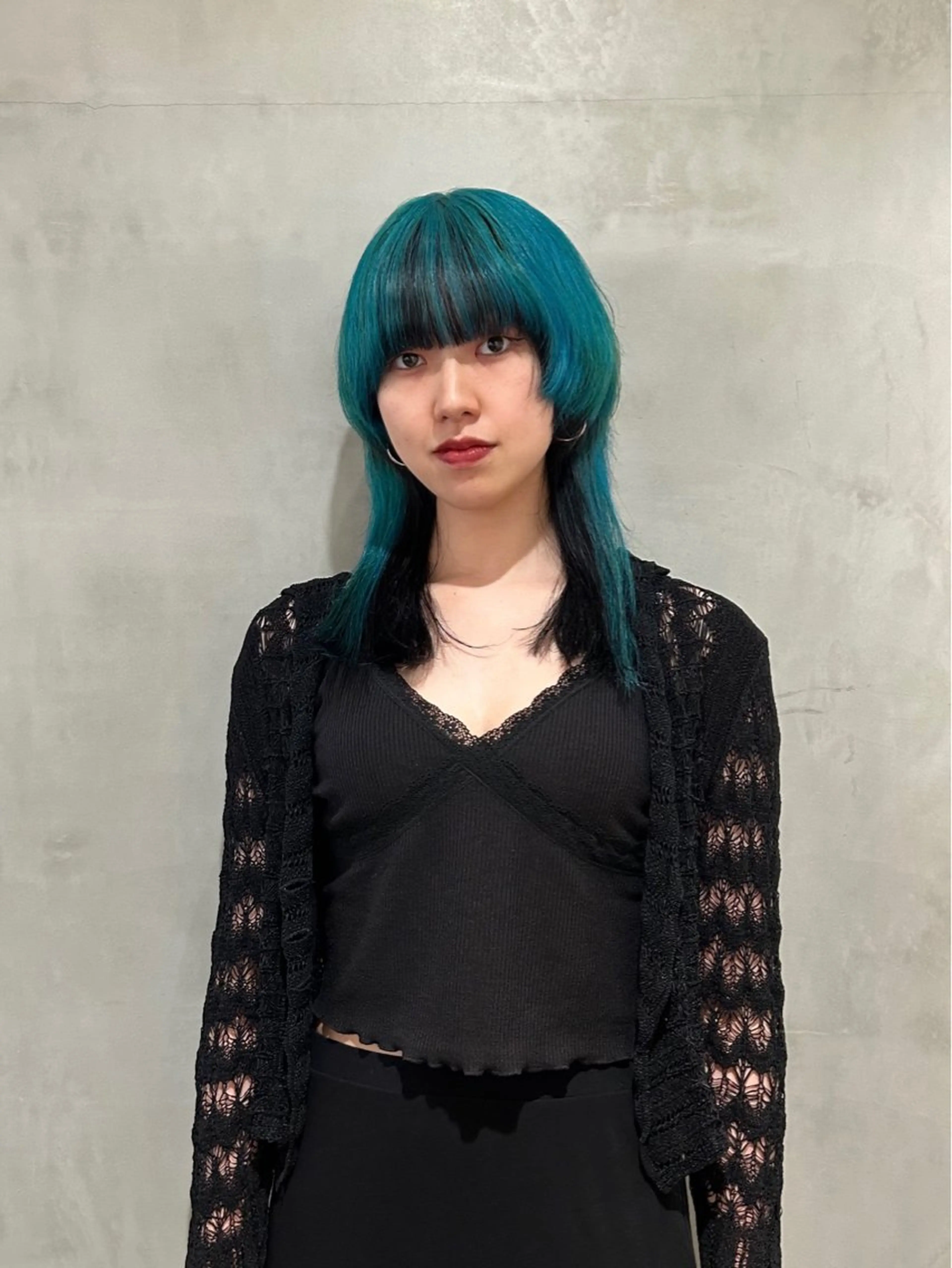 セミロング カラー タナカ カナ🫧のヘアスタイル