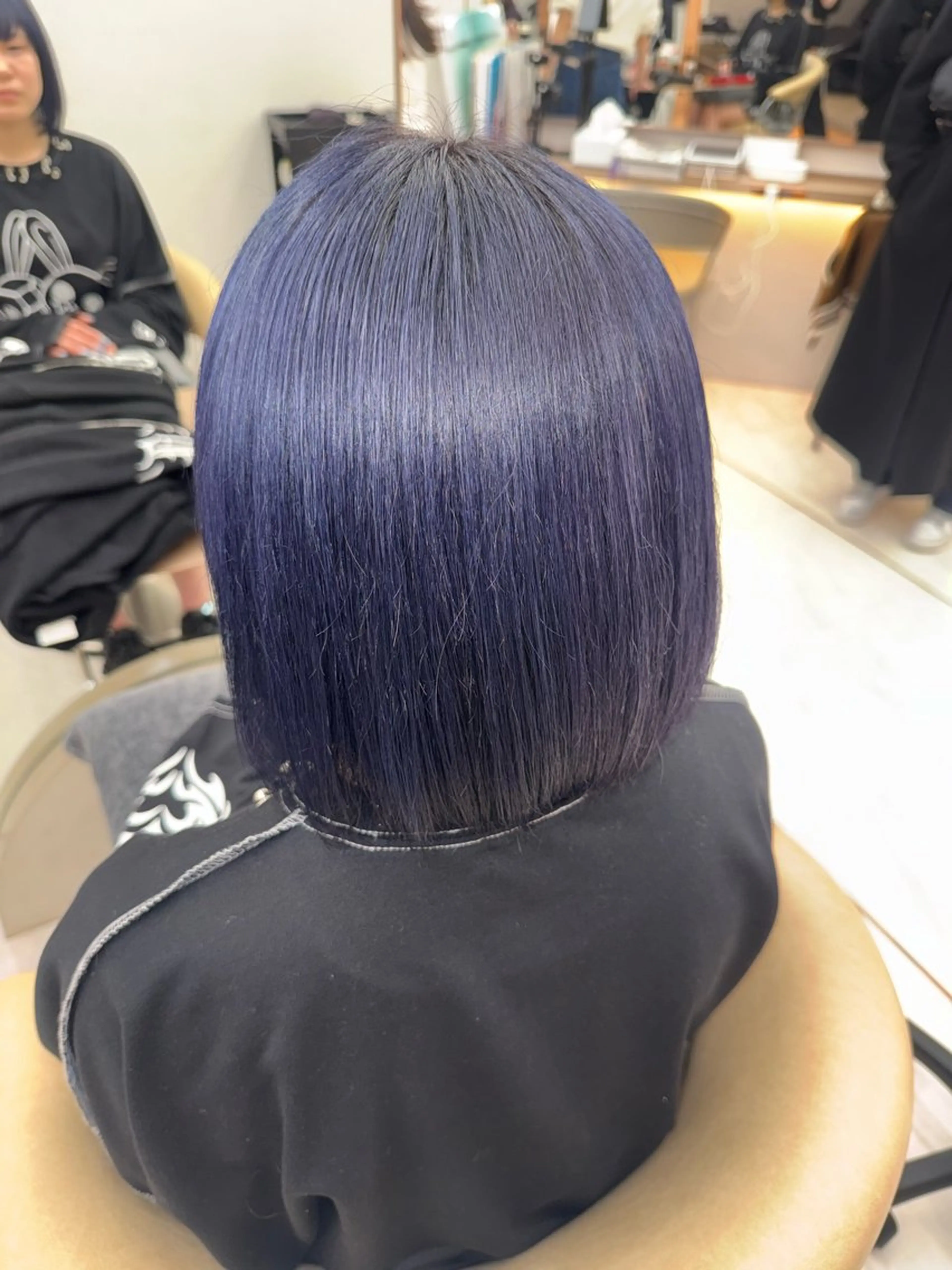 ショート 縮毛矯正/レイヤー 韓国/顔まわり/夢音のヘアスタイル