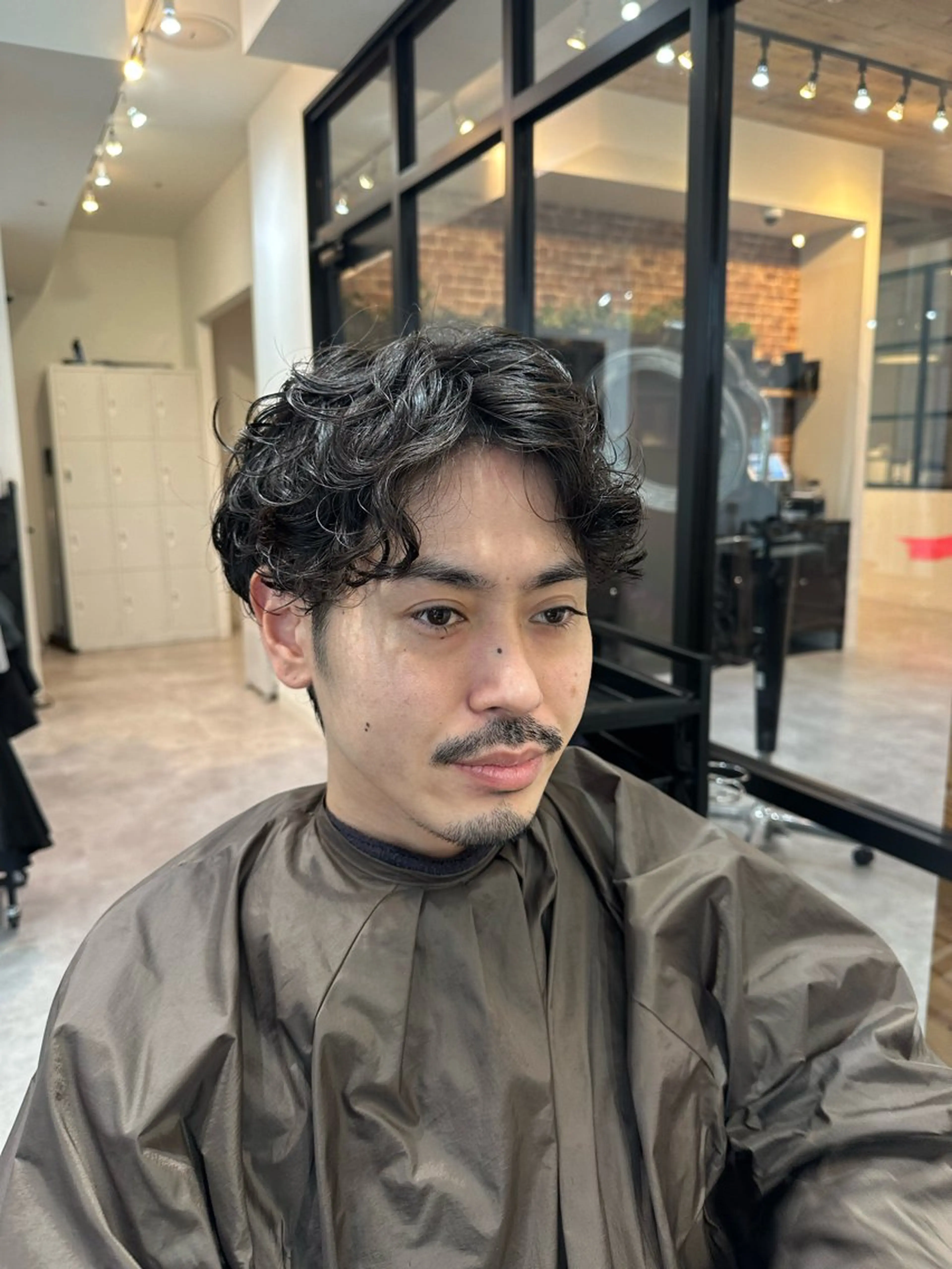 メンズ メンズパーマ カット パーマ メンズカット クドウユウキのヘアスタイル