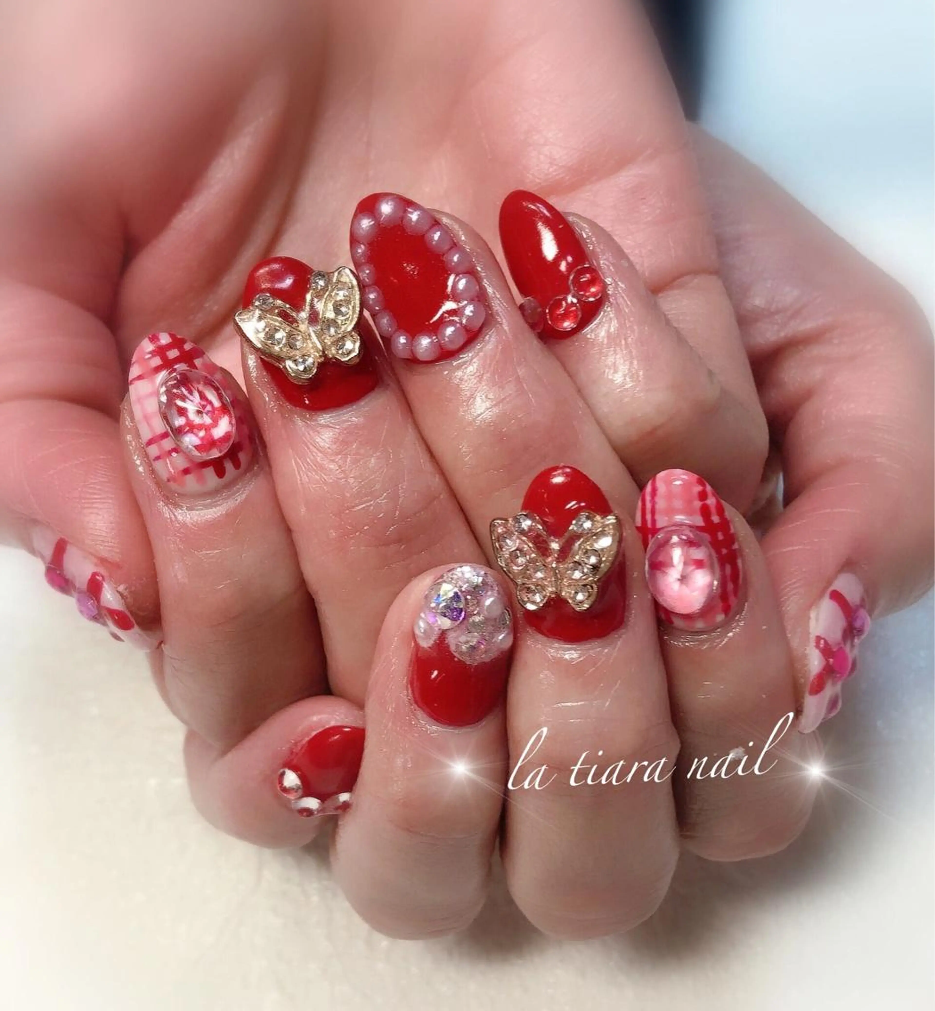 ネイル ハンドネイル Blue bird  nailのネイルデザイン