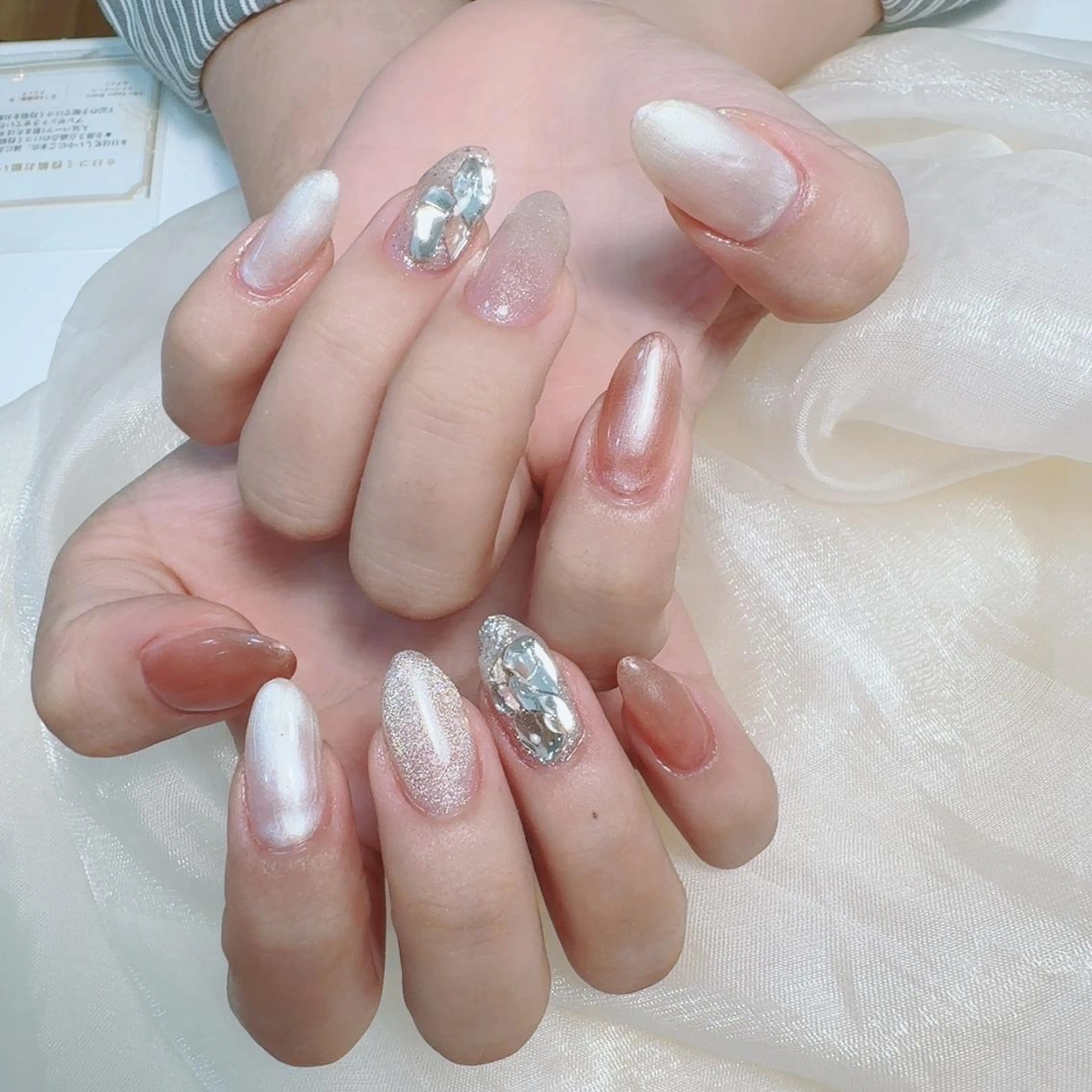 ネイル ネイルサロンブラン ゆず🍀のネイルデザイン