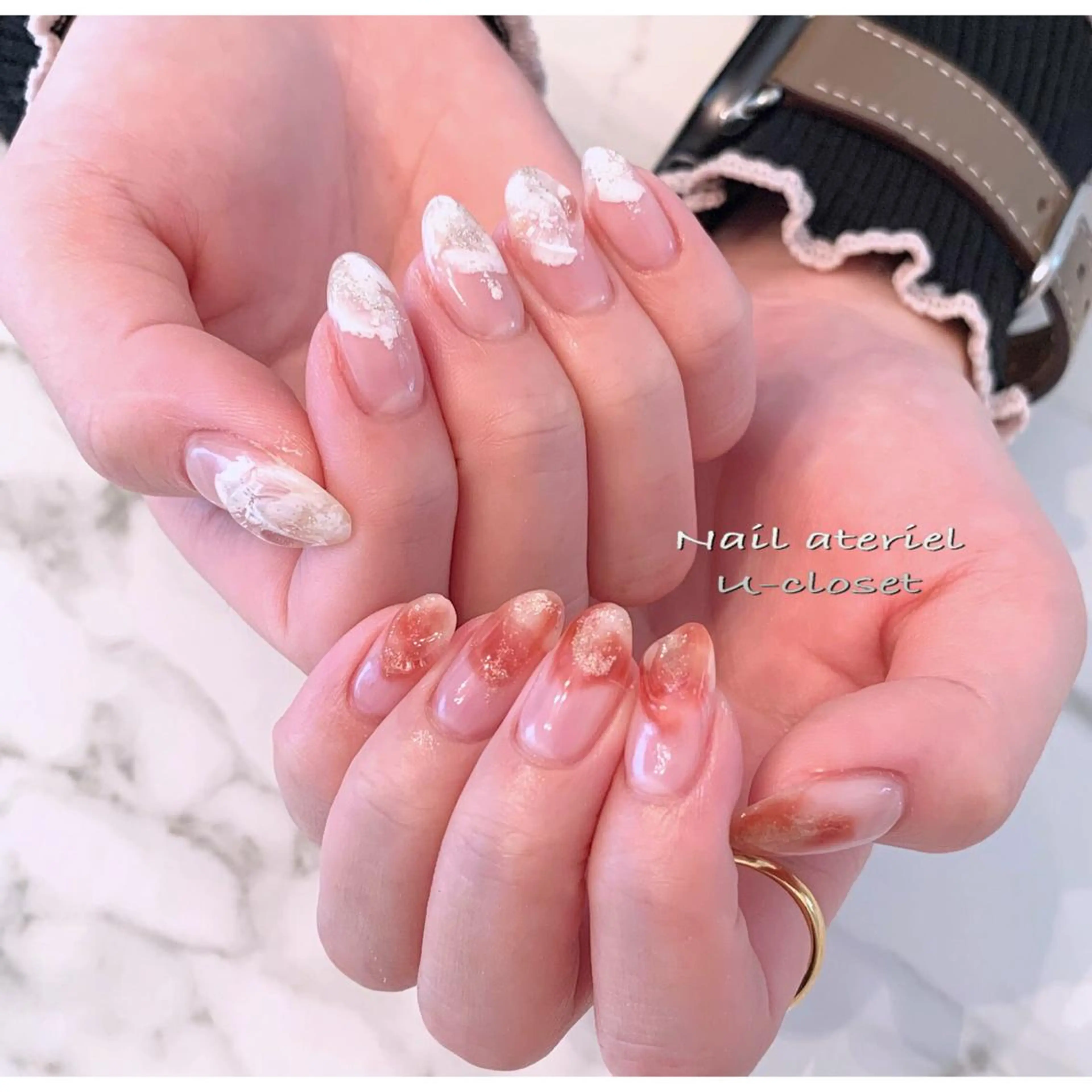 ネイル ハンドネイル u closetのネイルデザイン
