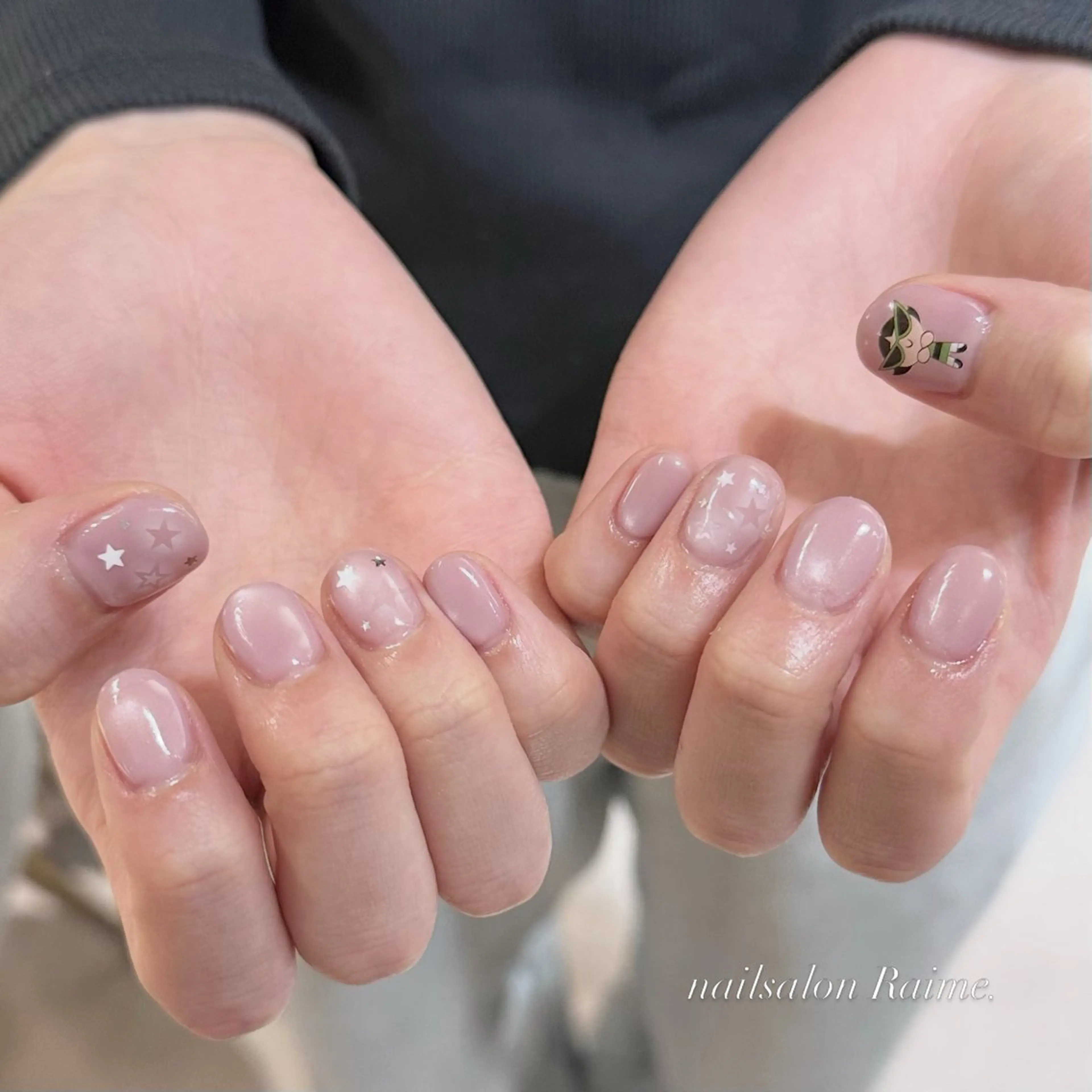 ネイル ハンドネイル ami🌙ྀི ネイルモデル募集中のネイルデザイン