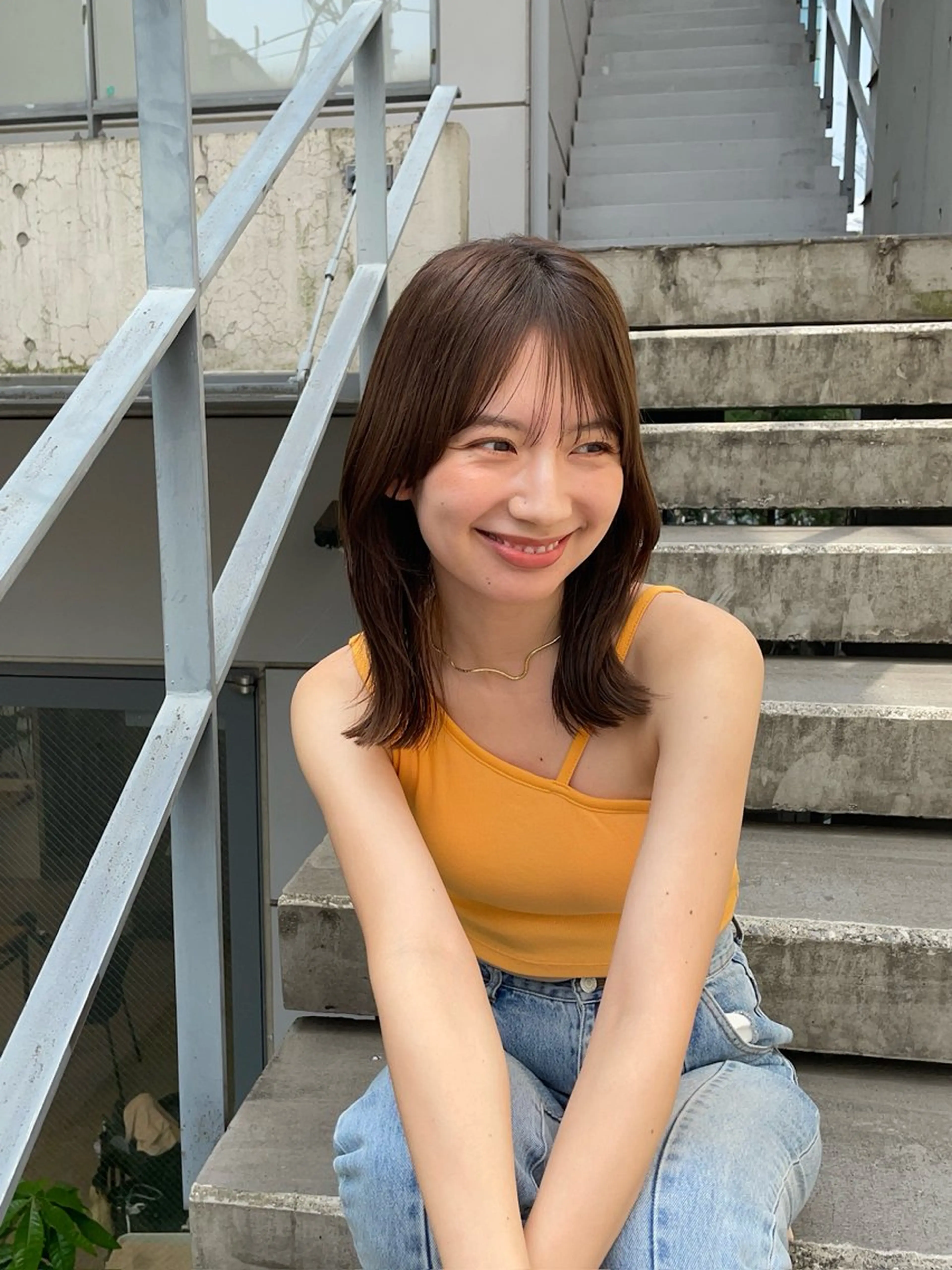 ミディアム カラー ショート/ボブ/ 髪質改善🍒hiyuのヘアスタイル