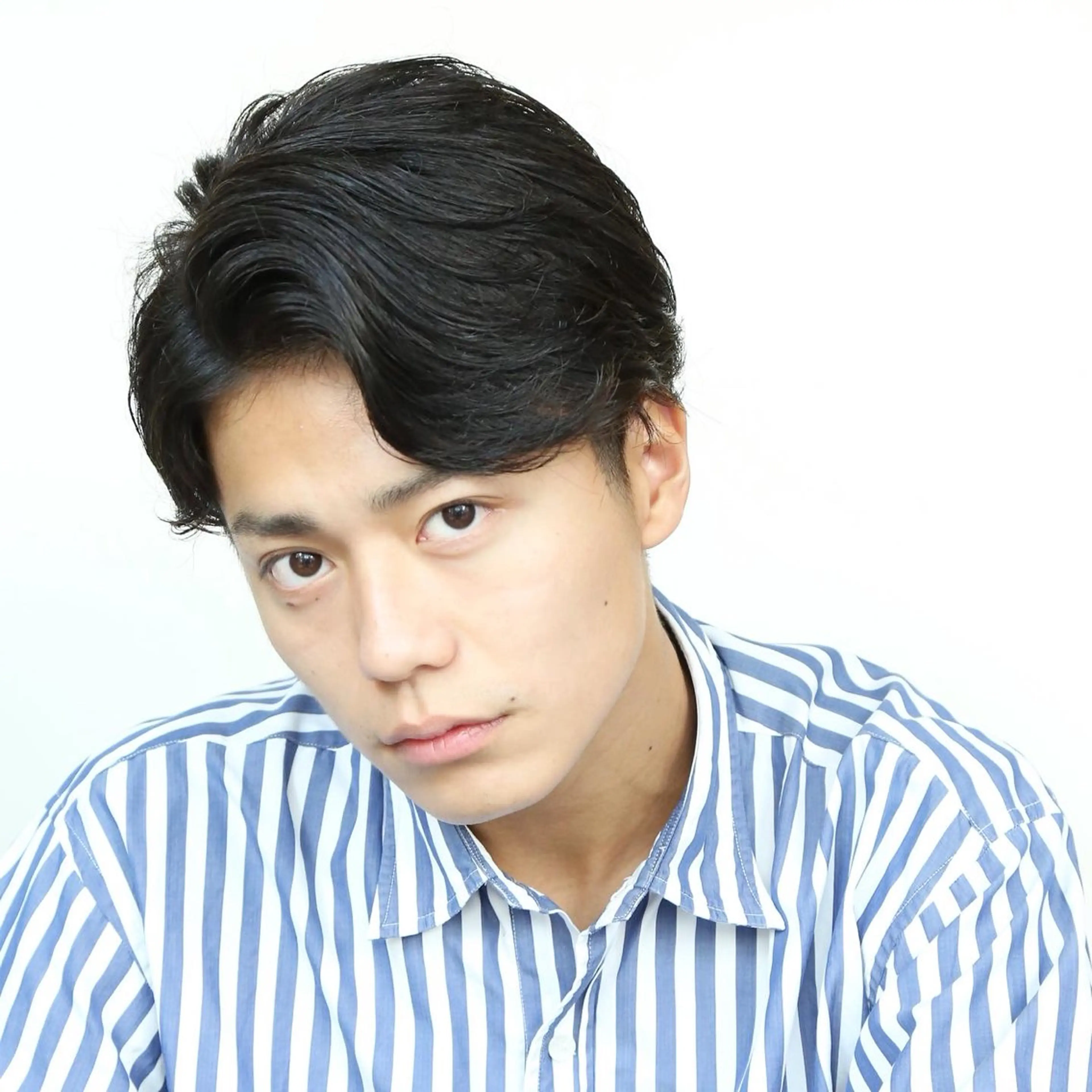 ショート メンズ オールバック アップバング ビジネス メンズ就活ヘア 就活ヘア IZUMI/表参道/ メンズ特化/ビジネスのヘアスタイル