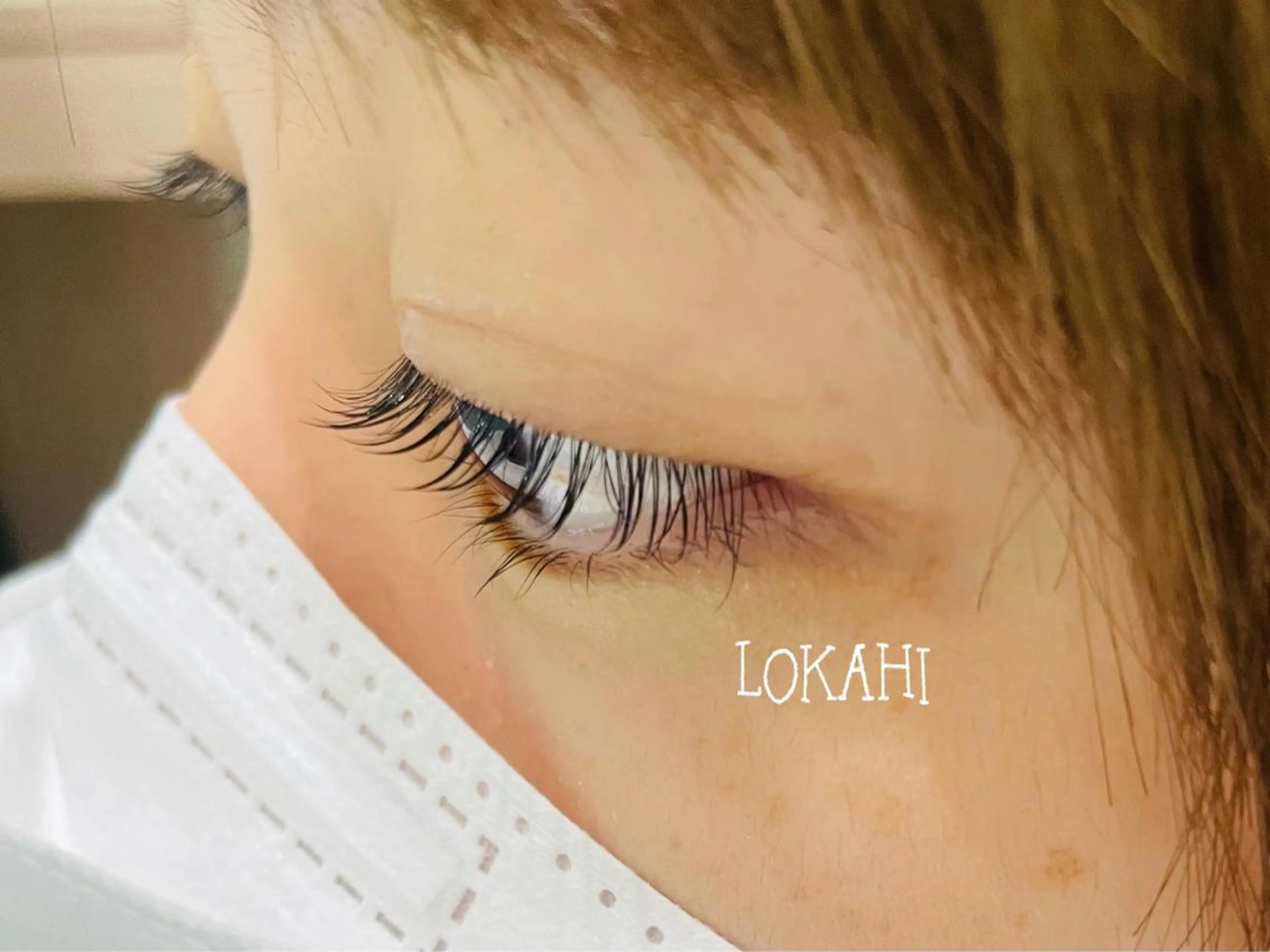 マツエク・マツパ パリジェンヌラッシュリフト LOKAHI ヤハラのマツエク・マツパデザイン