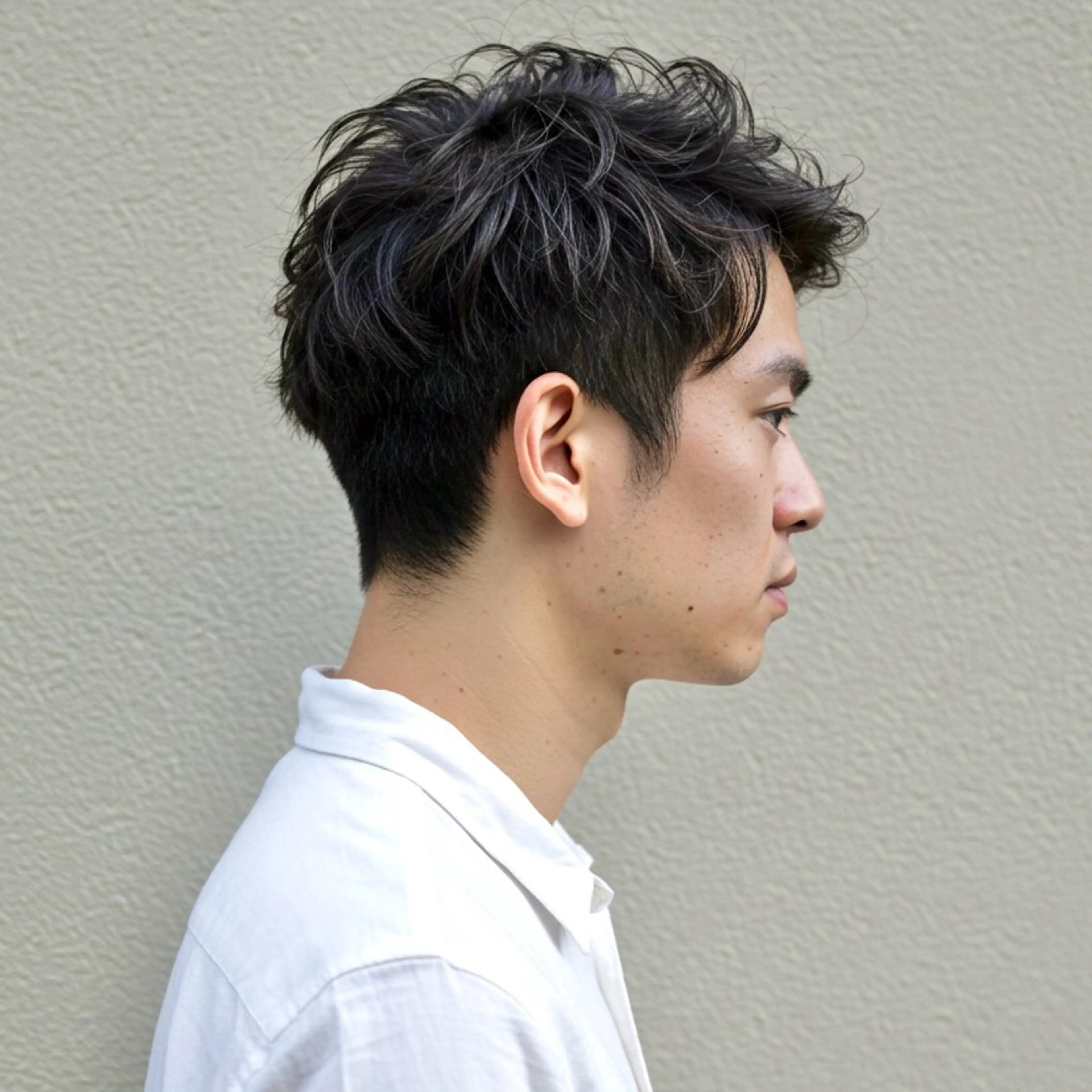 ショート カラー パーマ メンズ メンズ韓国風 マッシュ メンズパーマ ツーブロック 刈り上げ 🎸下北沢メンズ 人気◎🎸工藤達哉のヘアスタイル