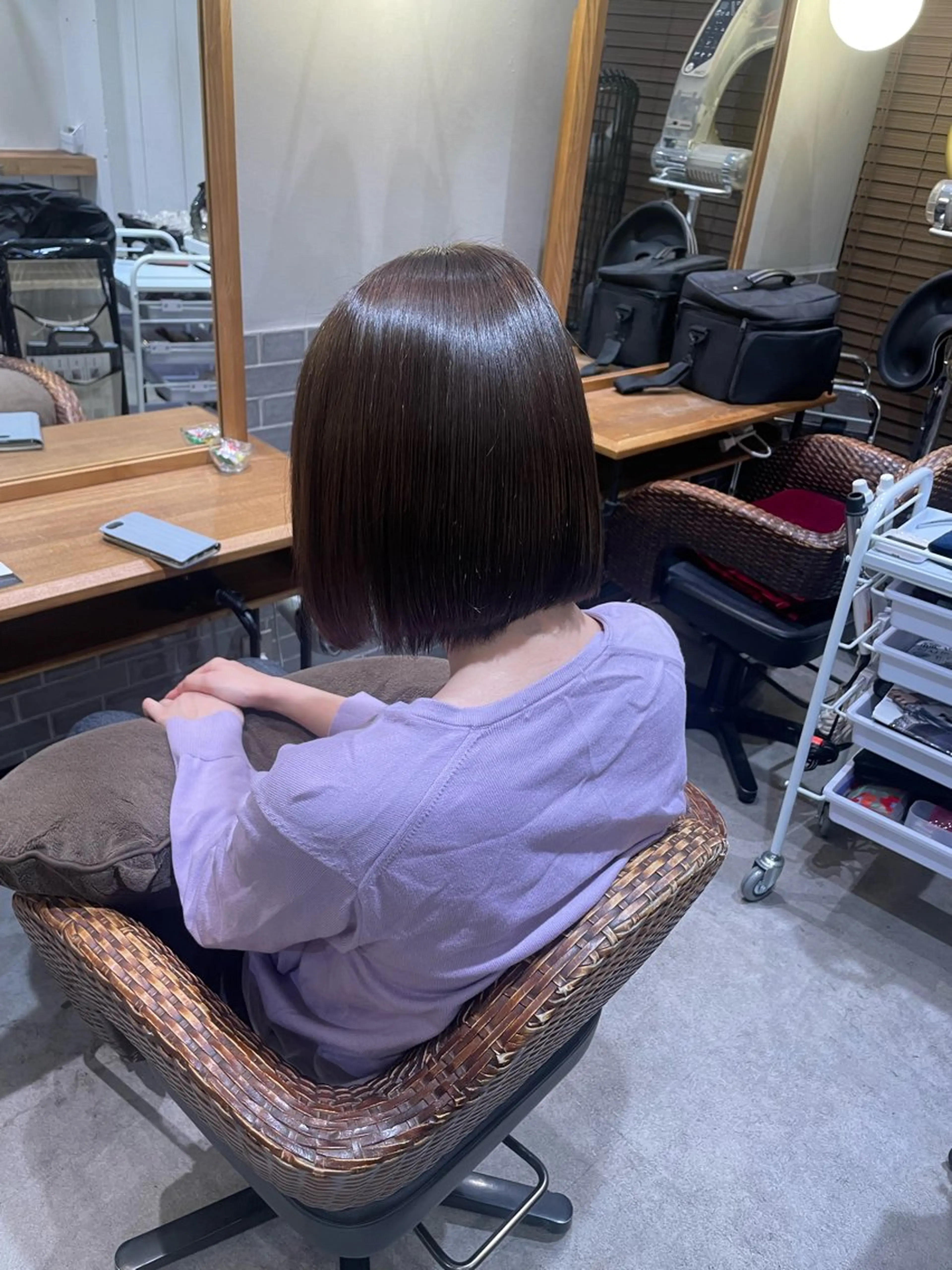 ショート 暖色カラー🤎Red Neo　meiのヘアスタイル