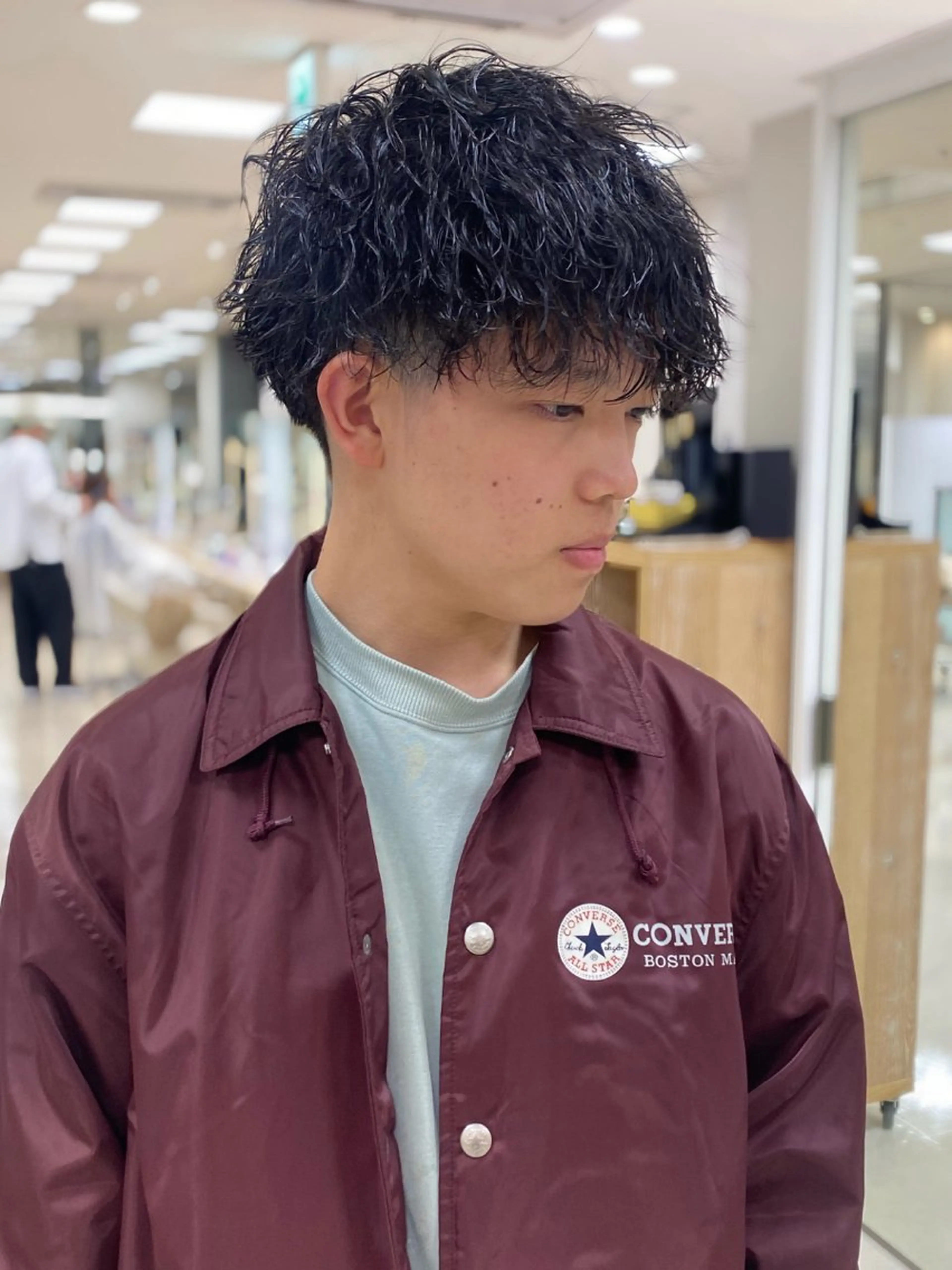 ミディアム パーマ ミディアムパーマ ニュアンスパーマ お悩み解決美容師🦚 片山/銀座/有楽町のヘアスタイル