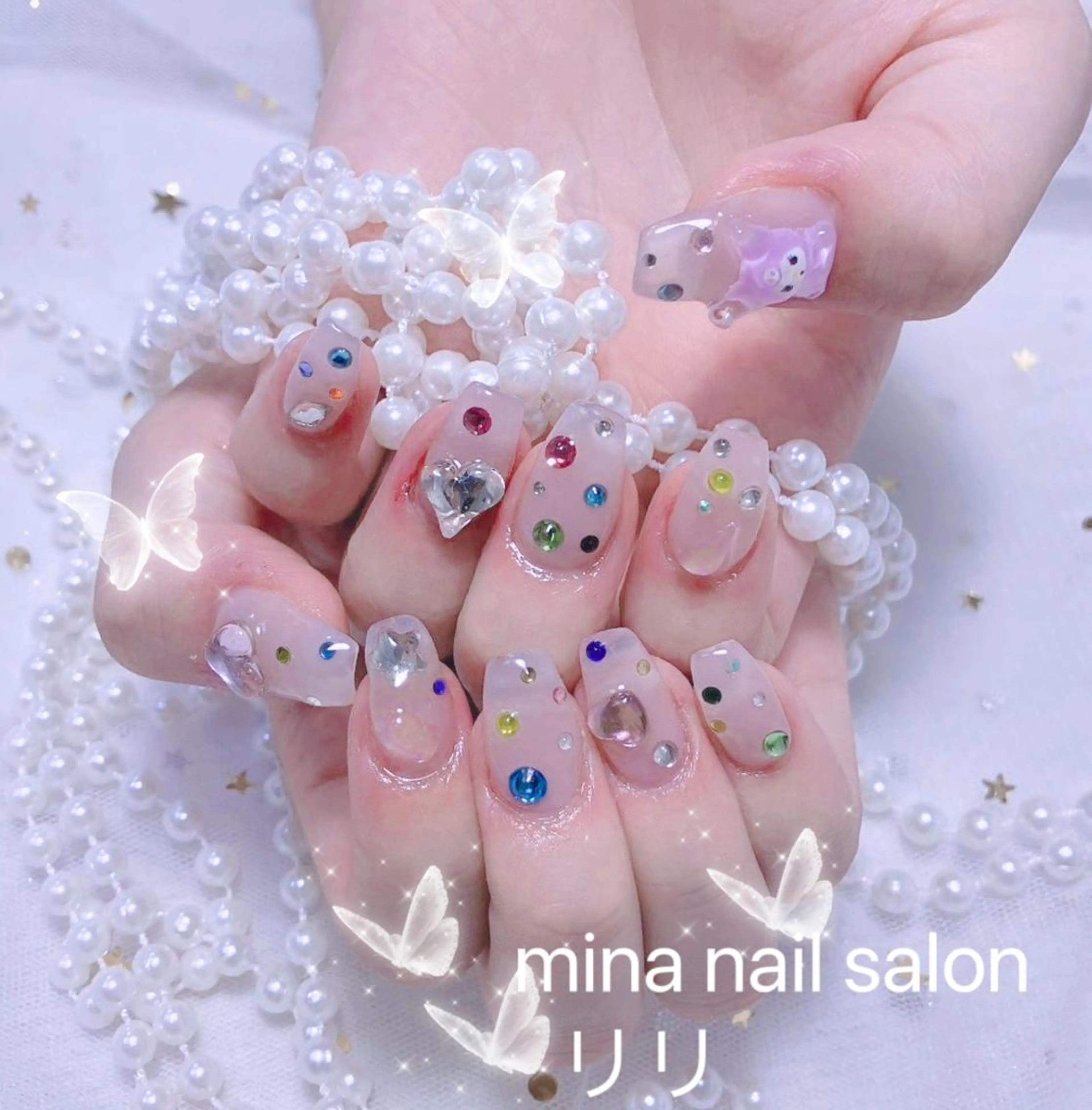 ネイル 🎀まゆ 🪽🐾のネイルデザイン