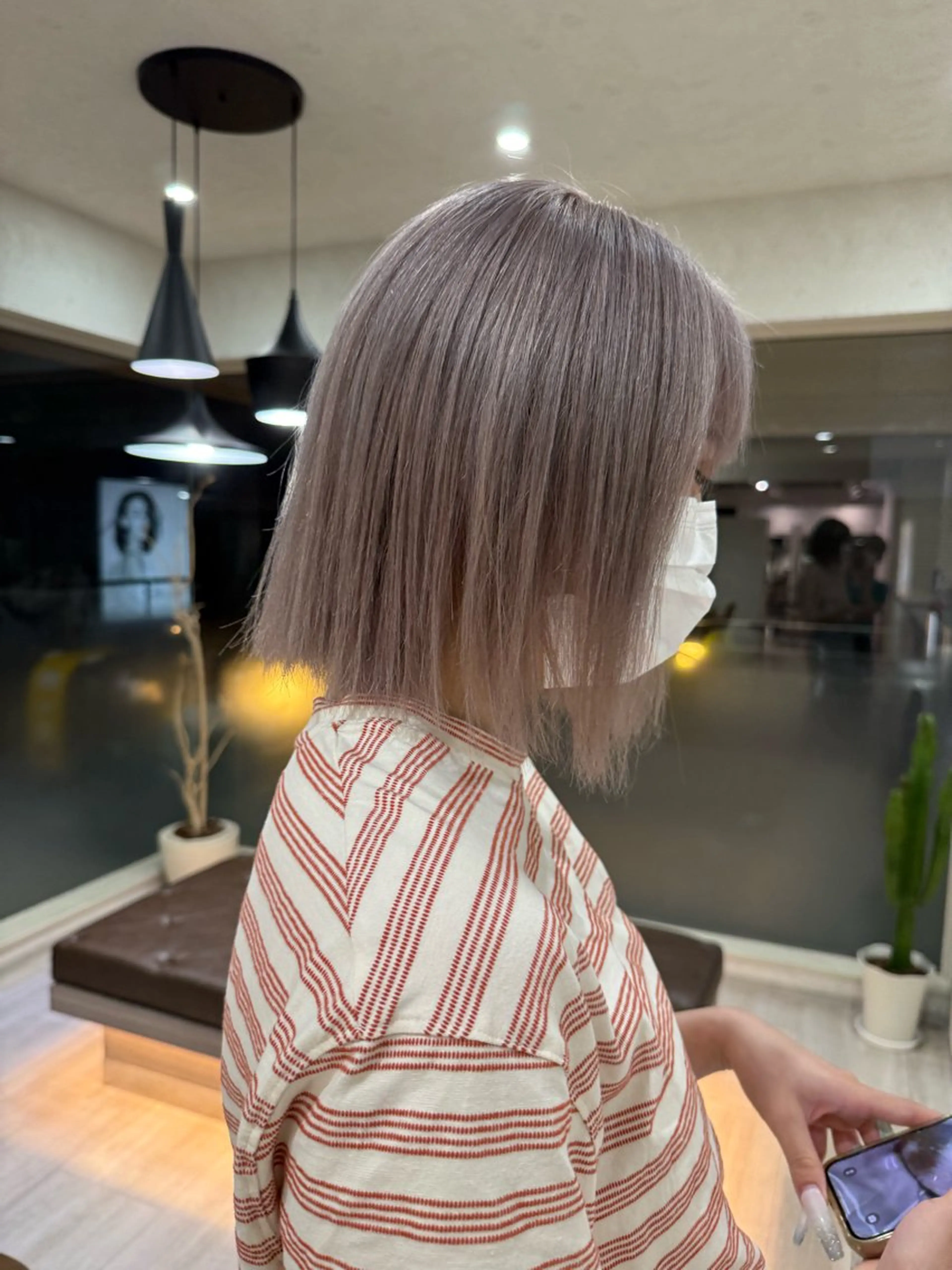 カラー レイヤーカット/ 美髪矯正/YUIのヘアスタイル