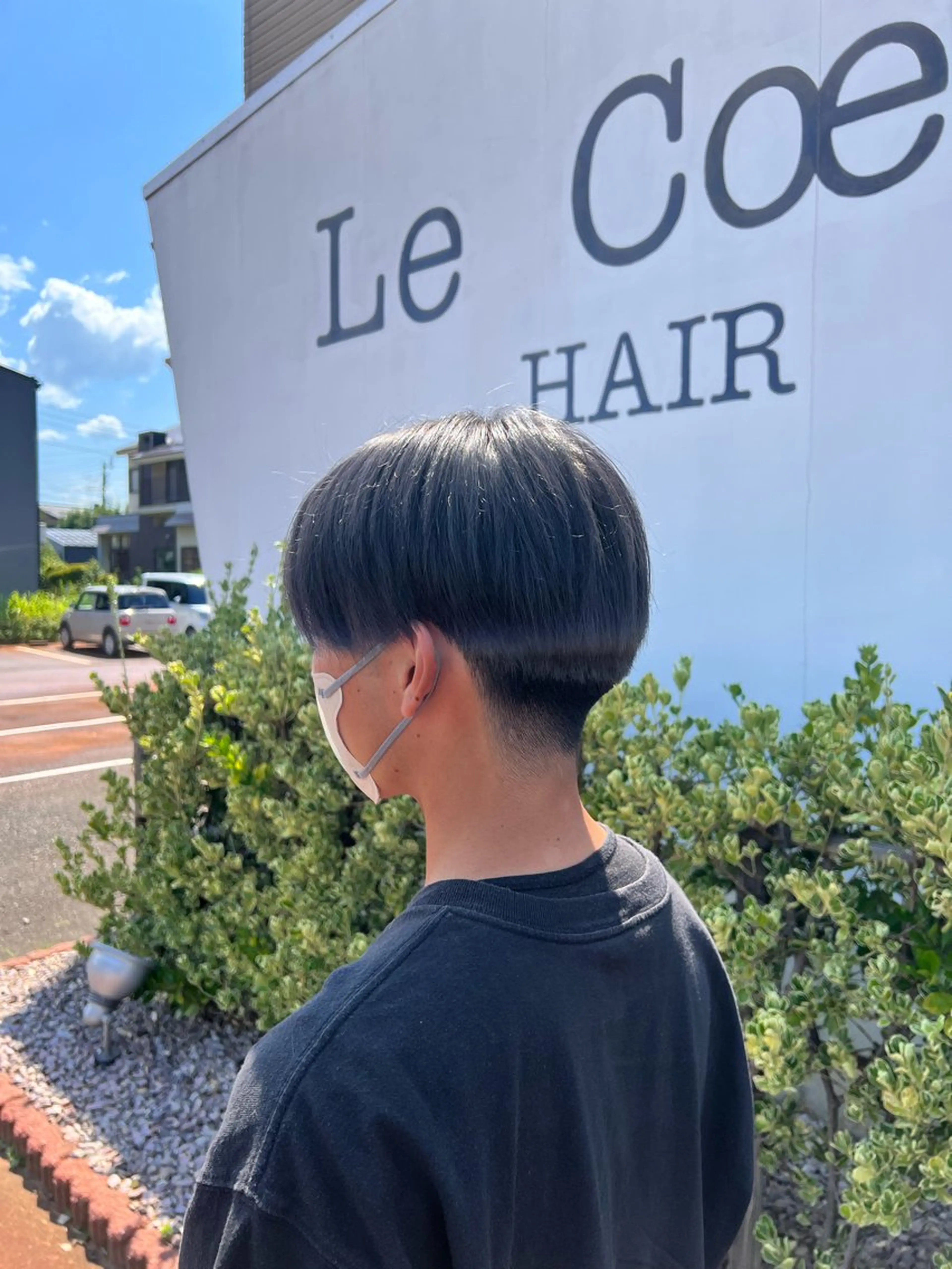 ショート メンズ アライズ所属・✨髪質改善✨ブリーチ 無しカラー山下竣介のヘアスタイル