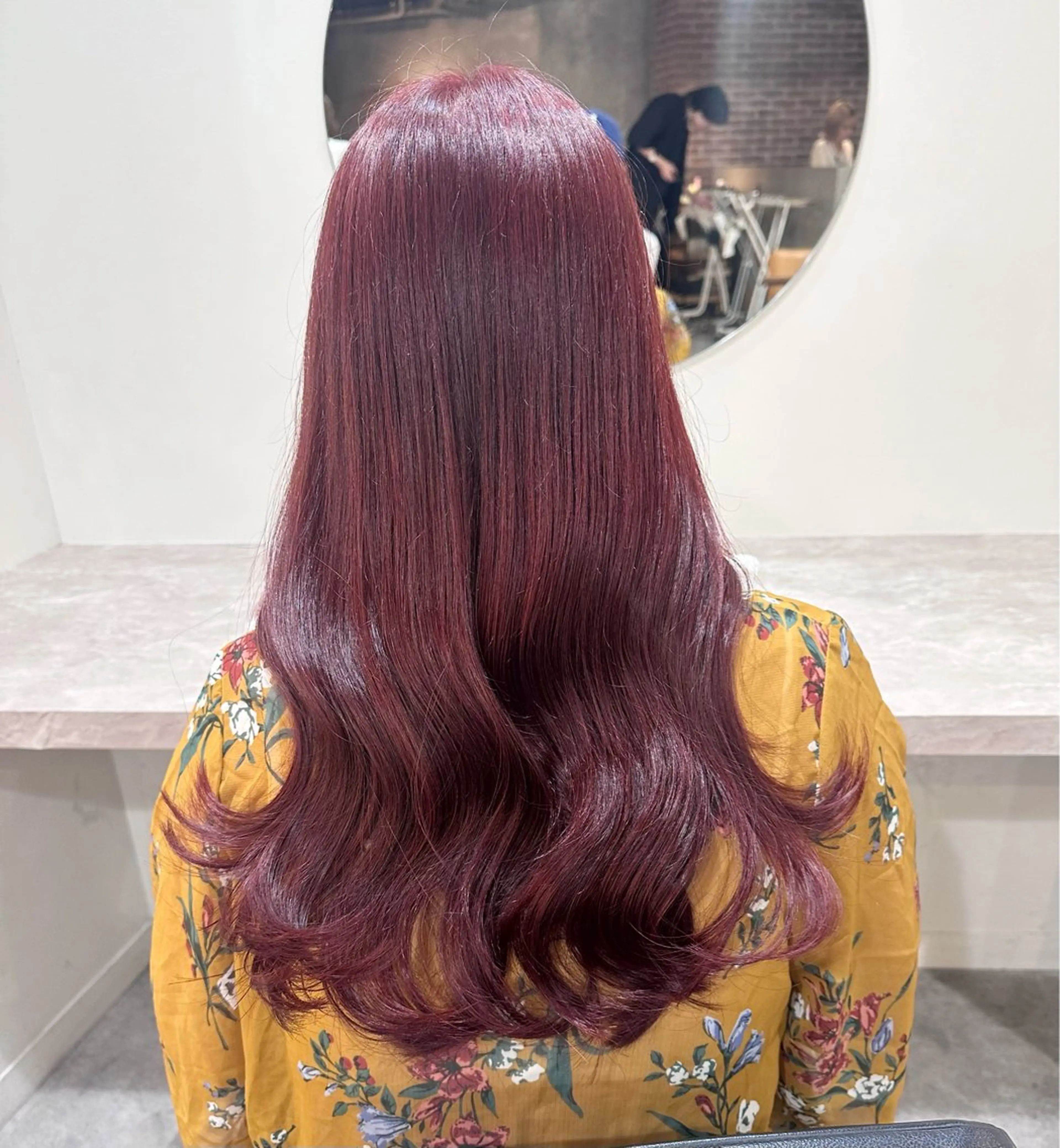 ロング カラー ヘアカラー ピンクカラー/ mana🎀のヘアスタイル