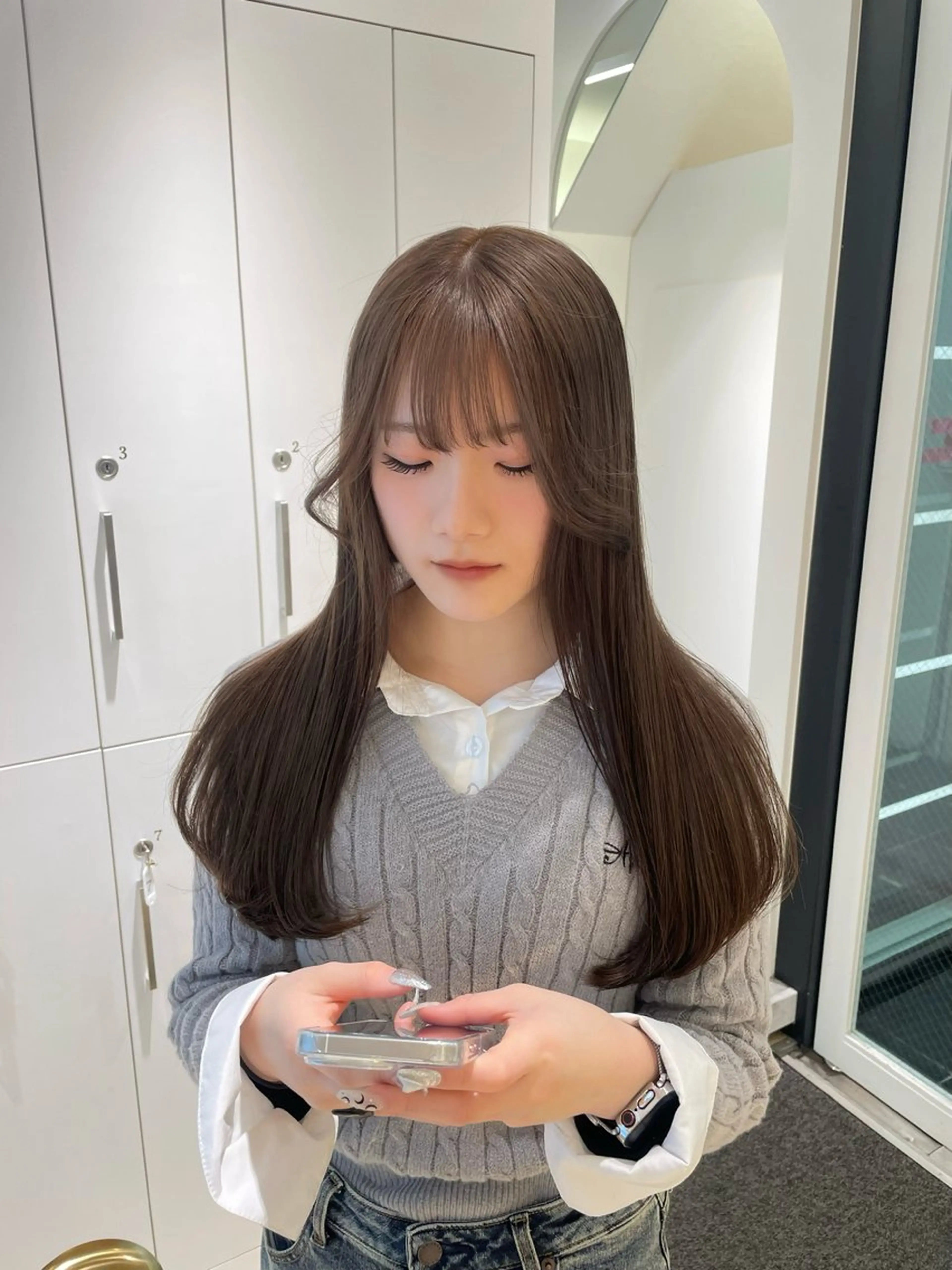 ロング カラー Parve Mix /頓宮 稚愛🤍のヘアスタイル