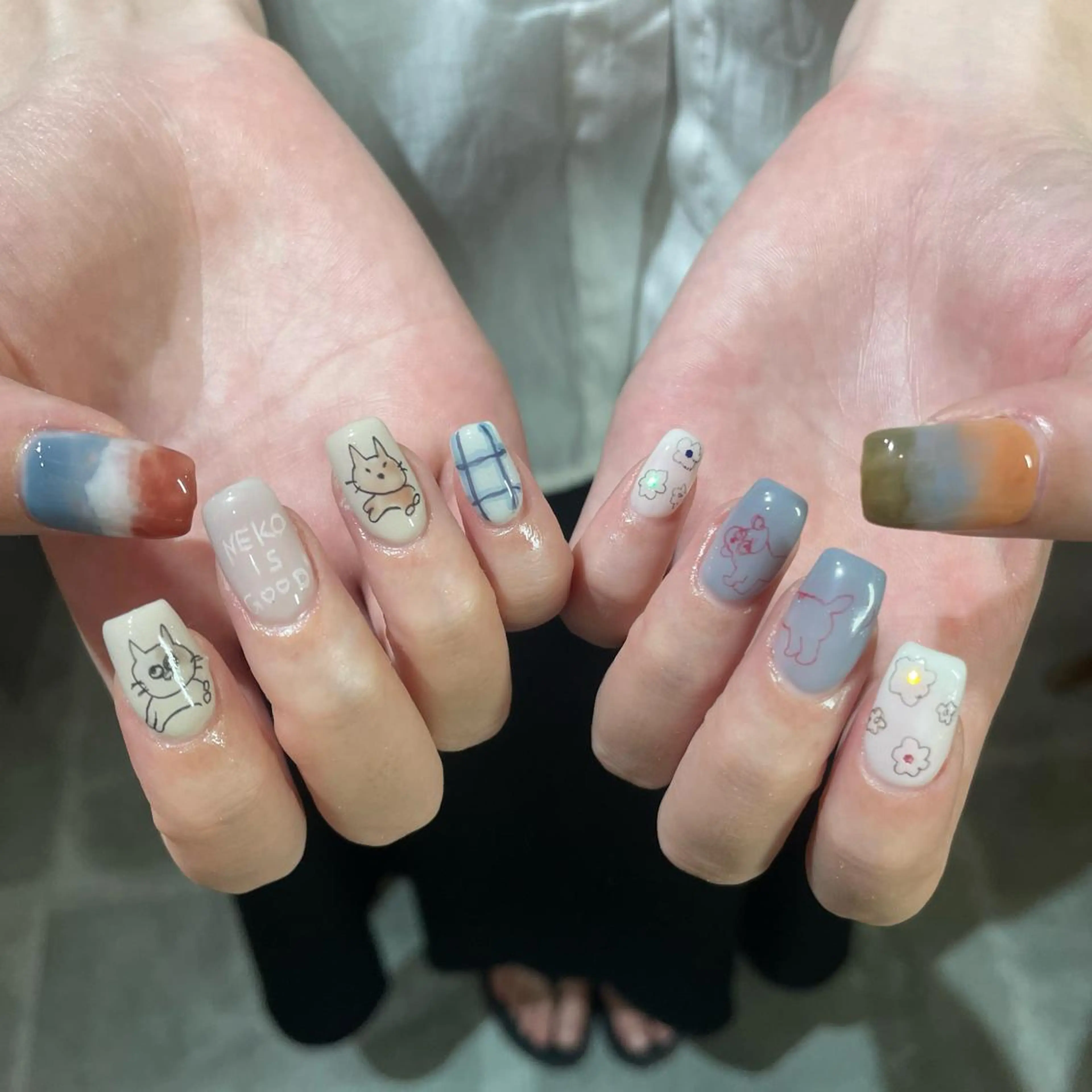 ネイル SOL　nail イマナカのネイルデザイン