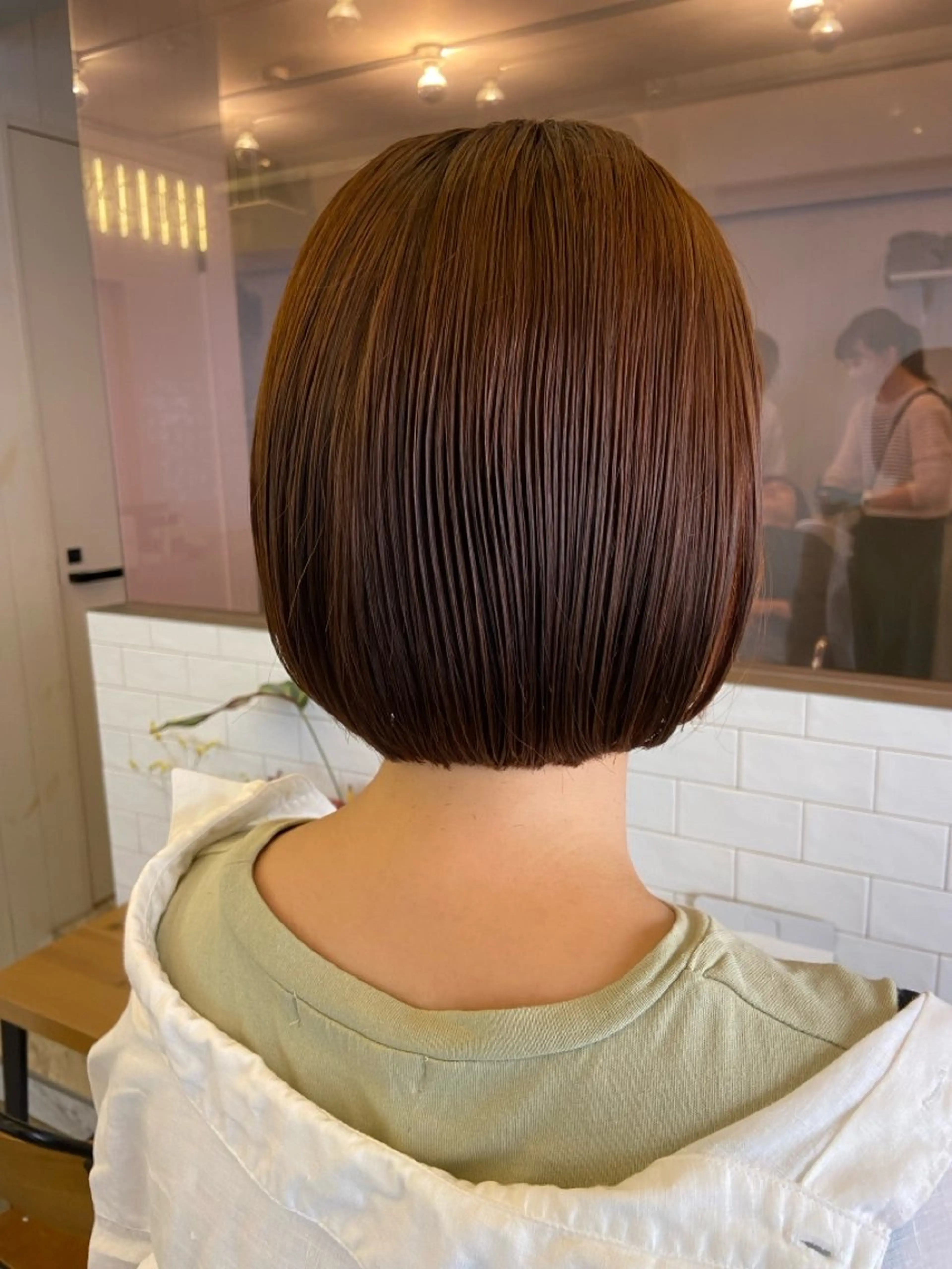 ショート ボブ 髙橋 かなこのヘアスタイル